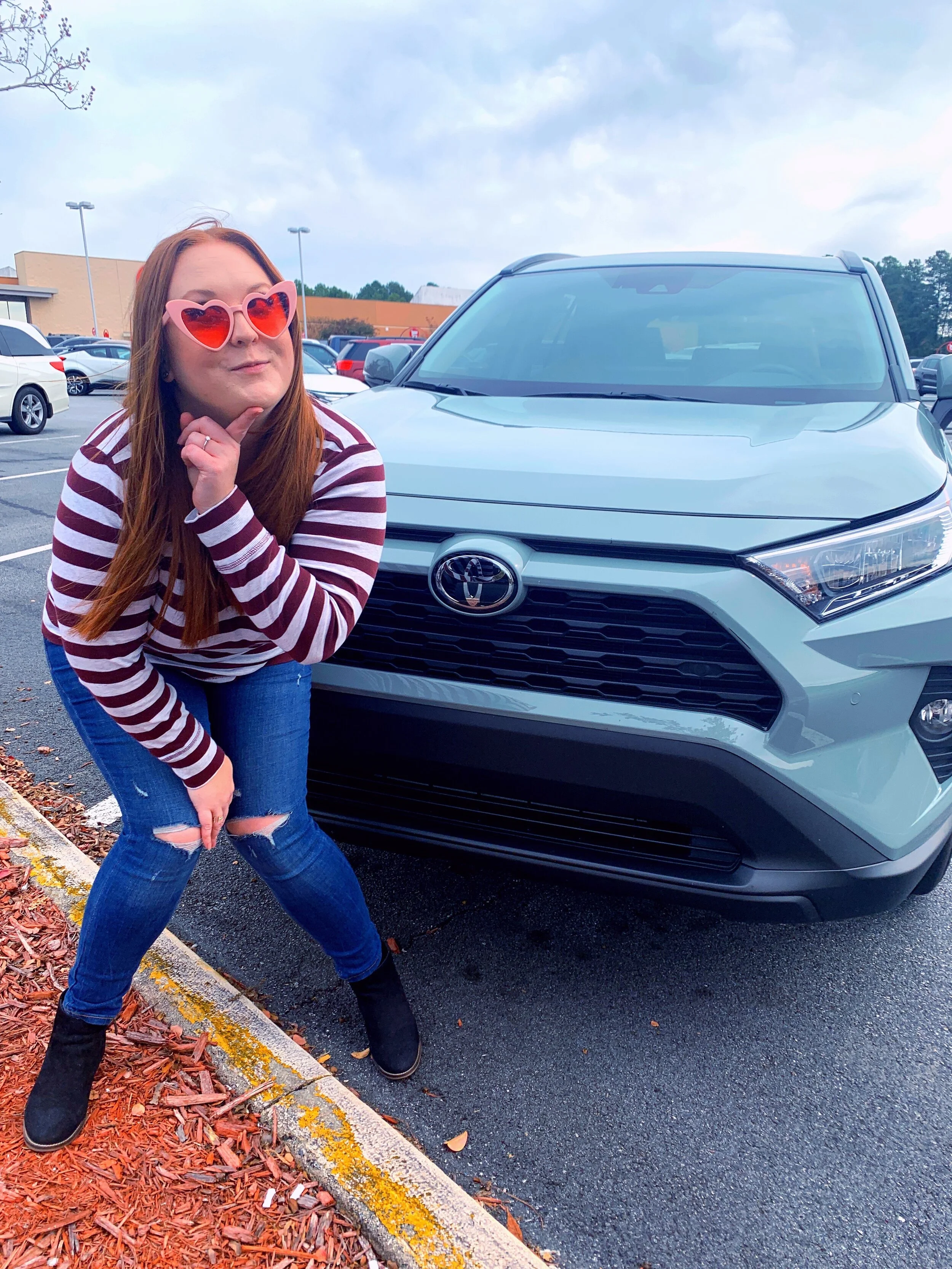 This 2020 Toyota Rav4 gave me road trip vibes. I wanted to take this thing on the next big adventure. You can fit so much in it! Where would you go?