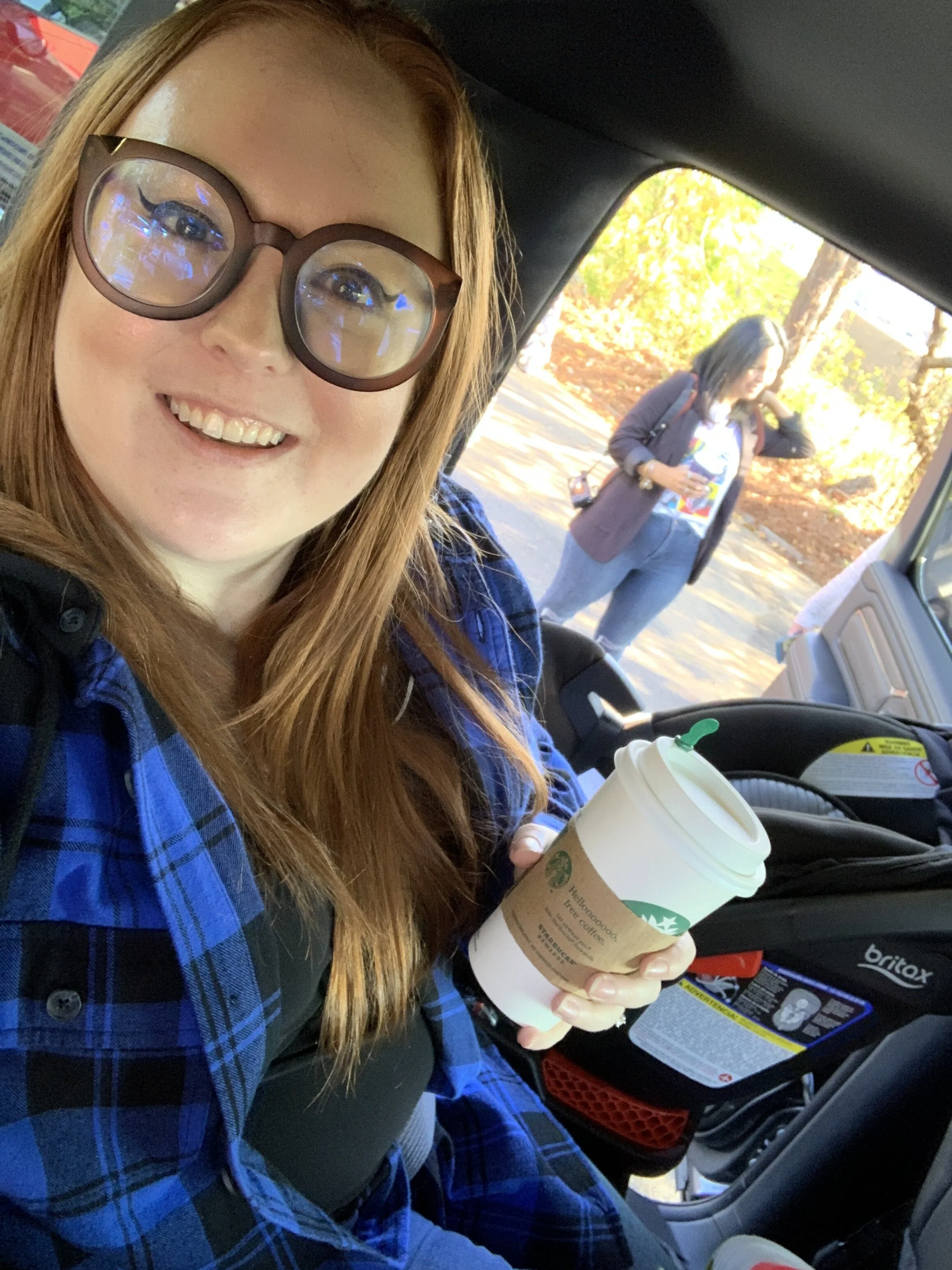 The Ram 1500 had the best space for two car seats, an adult in the back, and no room for complaints.