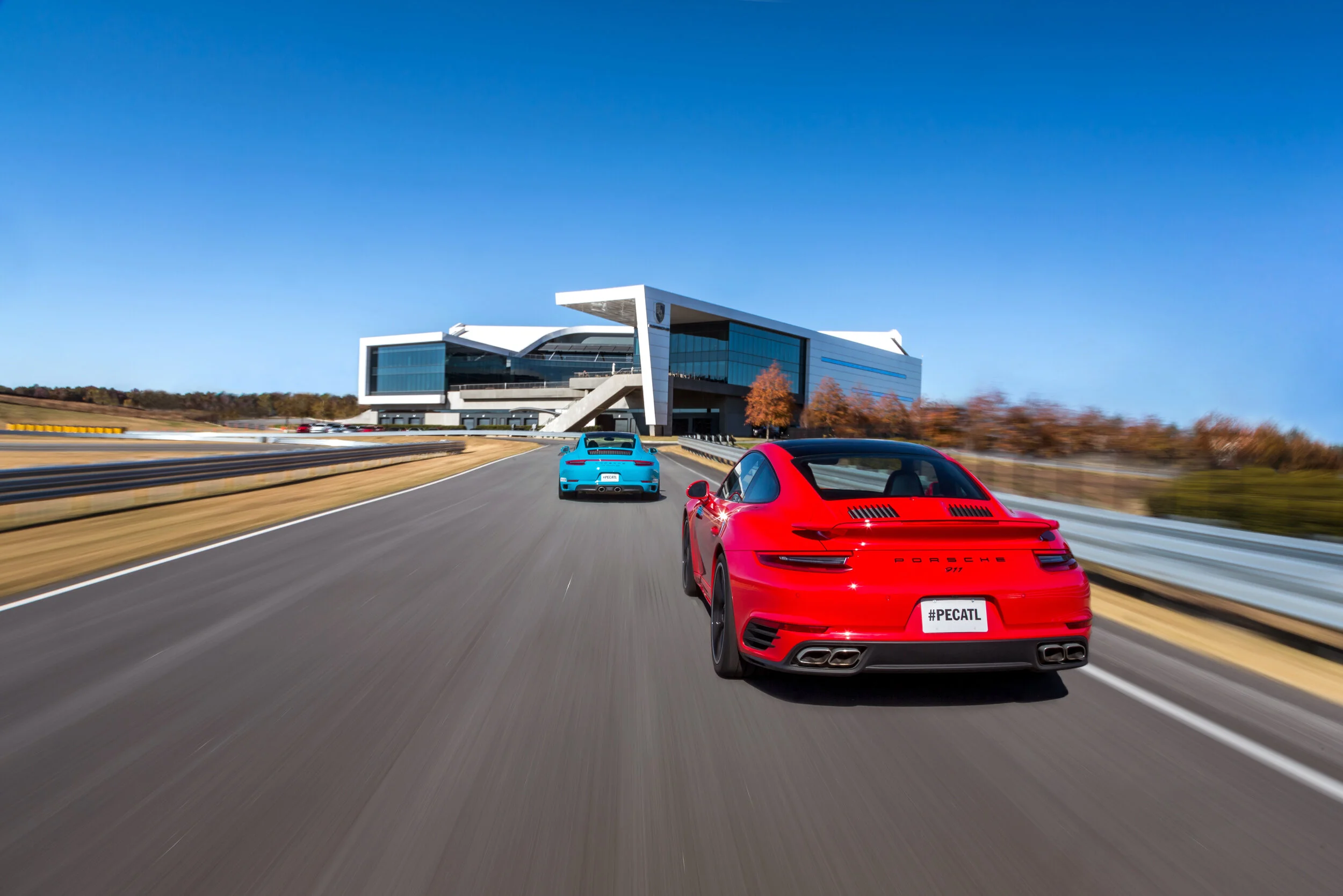 This gives you a glimpse of the handling circuit in reverse. Photo Credit: Porsche