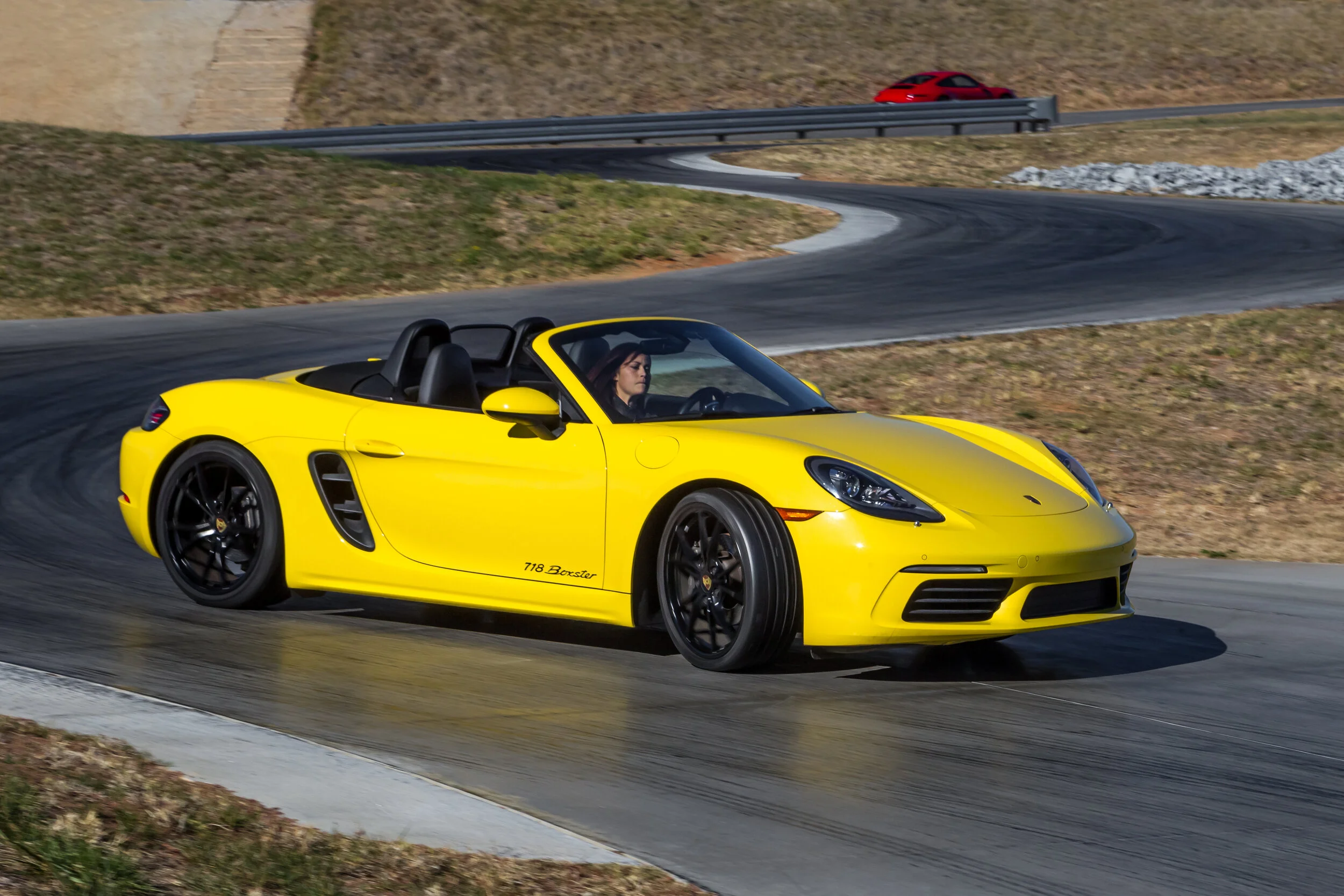 Porsche engineers these cars to take turns at various measuring curves, so you can experience the car’s responsiveness. Photo Credit: Porsche