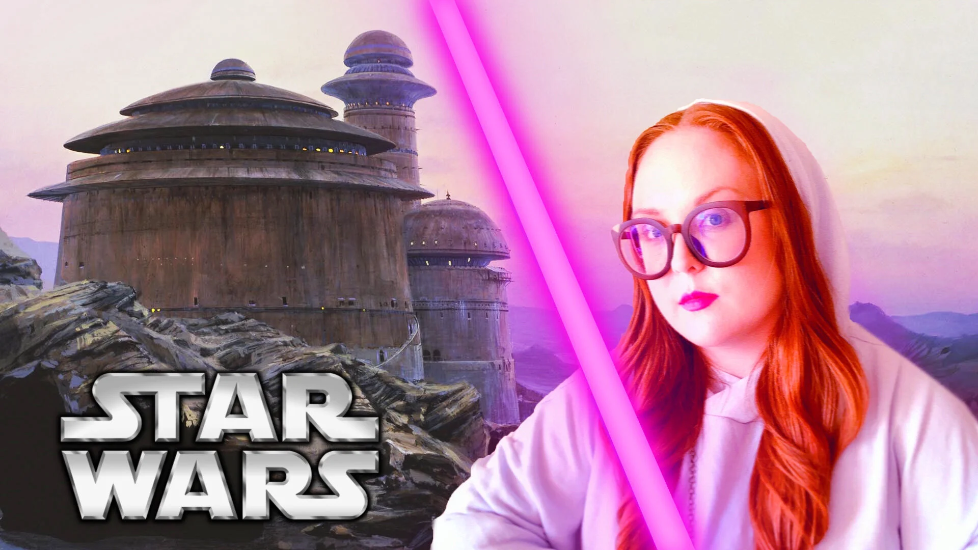 If Mace Windu has a purple one, I can have pink, ok? It’s a mash-up and it makes me wish I was actually in a Star Wars movie.