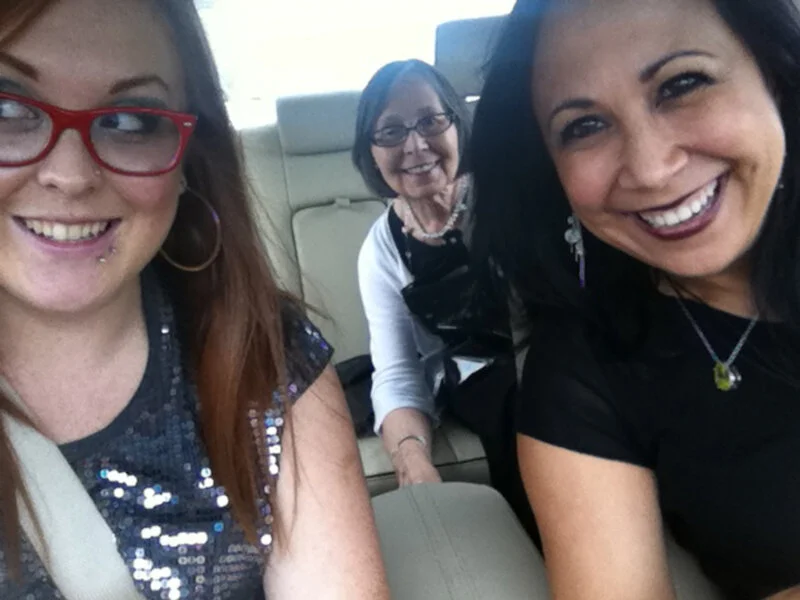 3 generations of cuteness. Love my mom and grandma. Photo: Natalie Merola