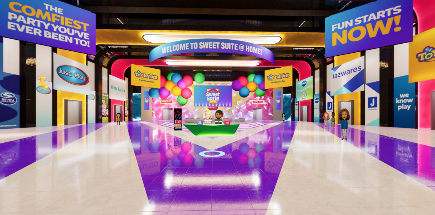 The Toy Insider Made Sweet Suite at Home an Exciting Virtual Conference Experience!
