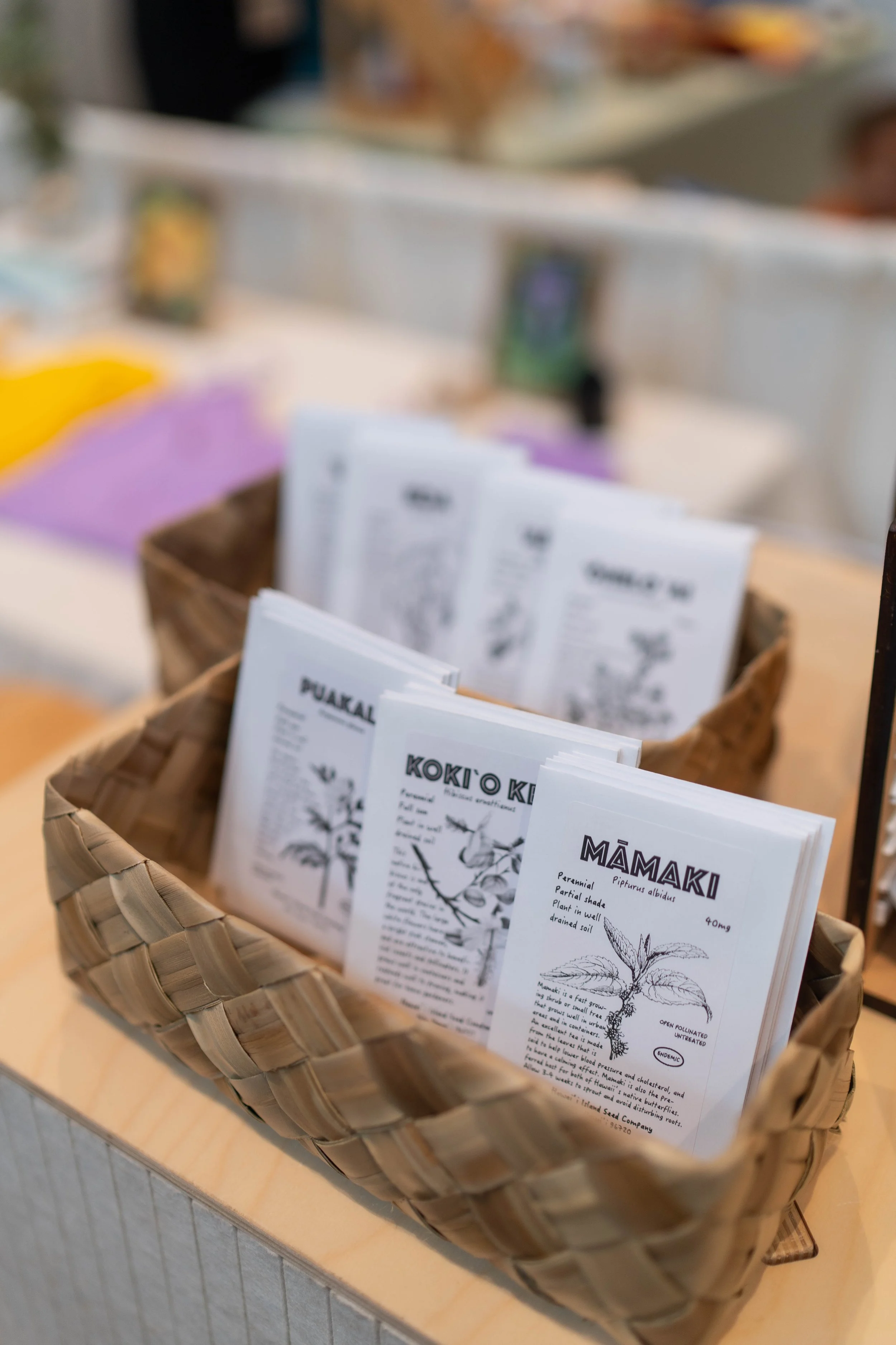 Native Hawaiian Seed Packet