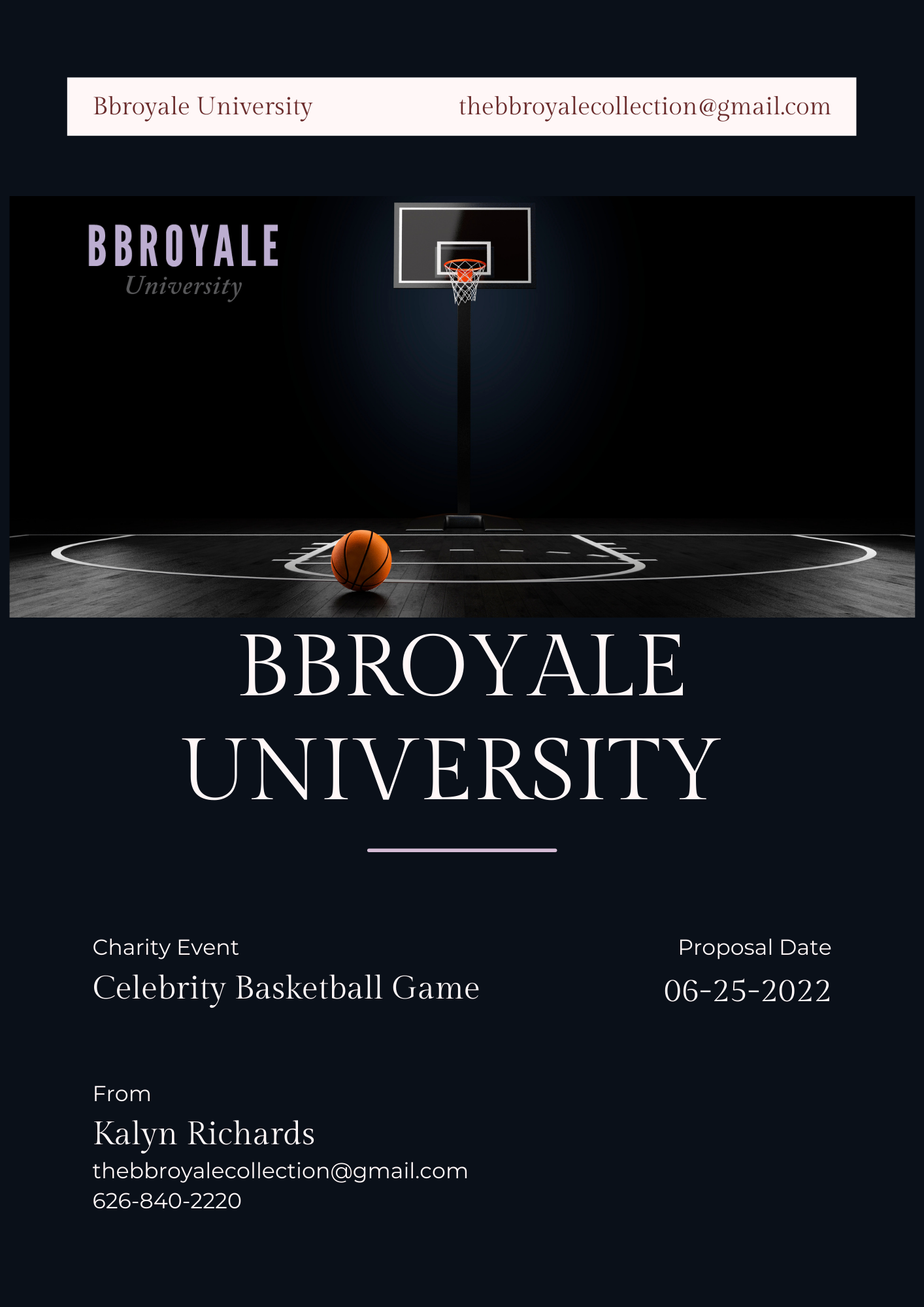 Celebrity Basketball Game