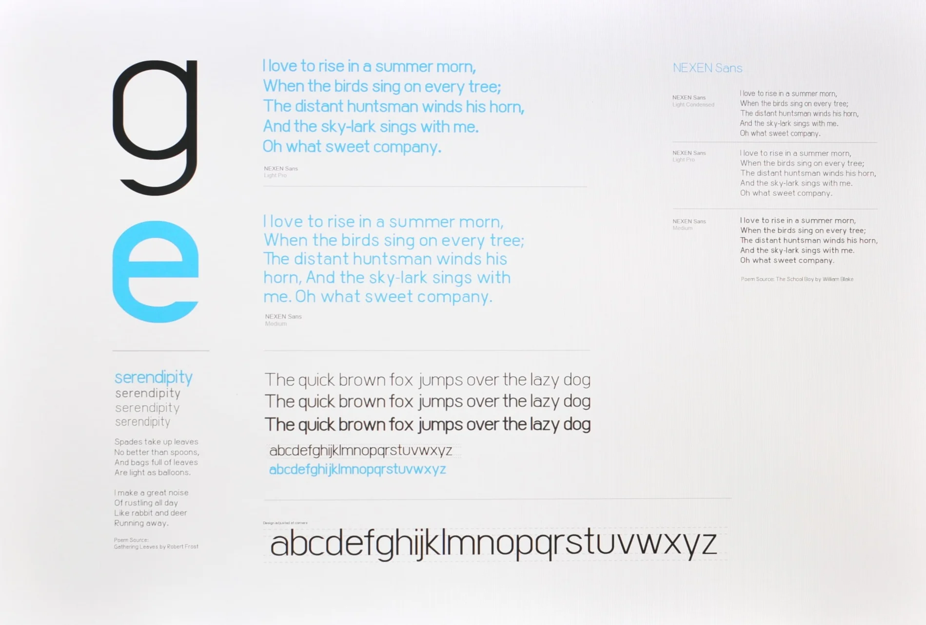 Custom Typeface design