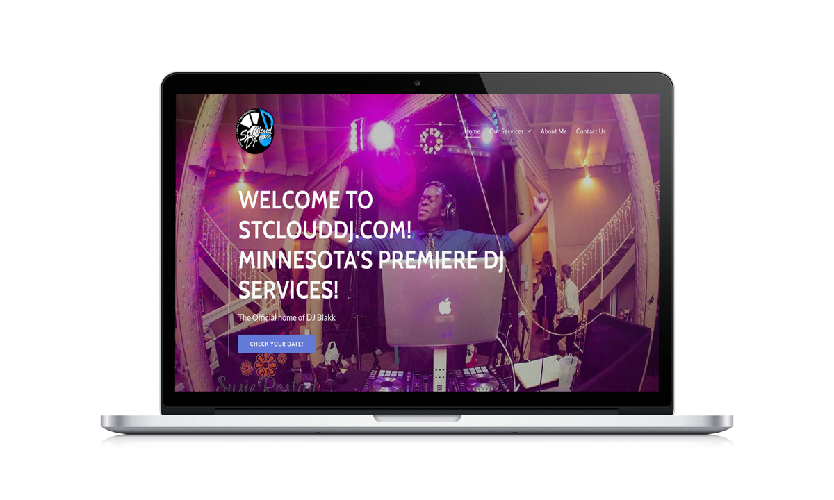 Homepage of DJ Blakk - St Cloud DJ
