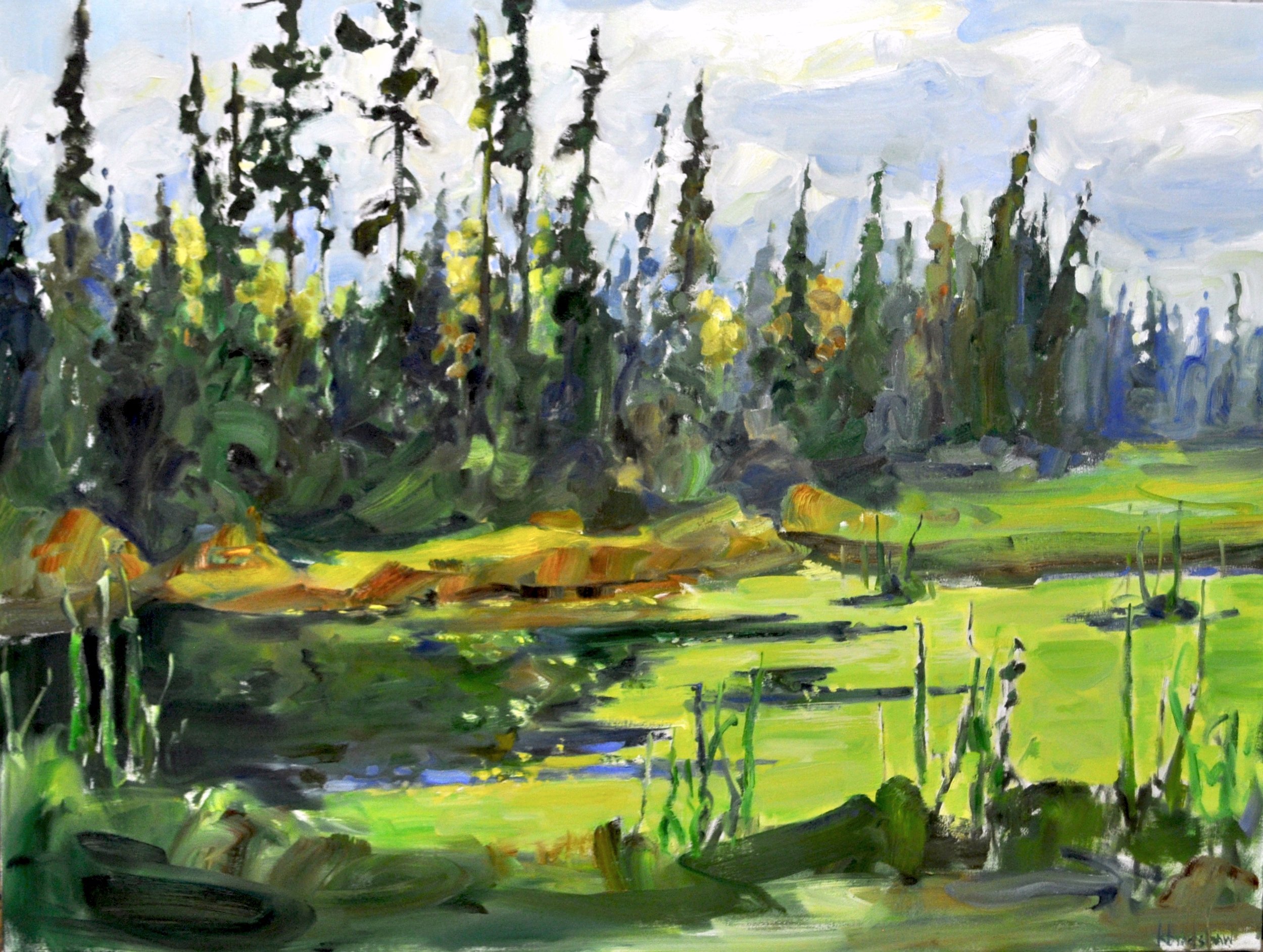 "Green Pond at Elkridge"