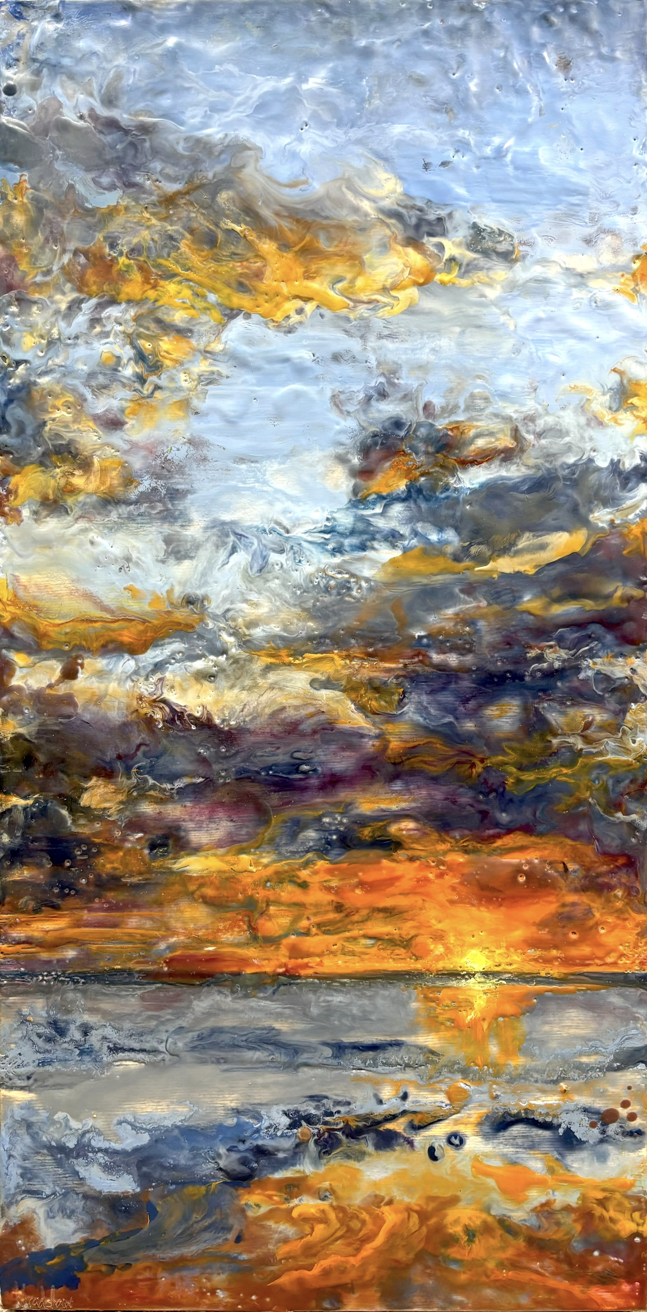 Orange Glow I