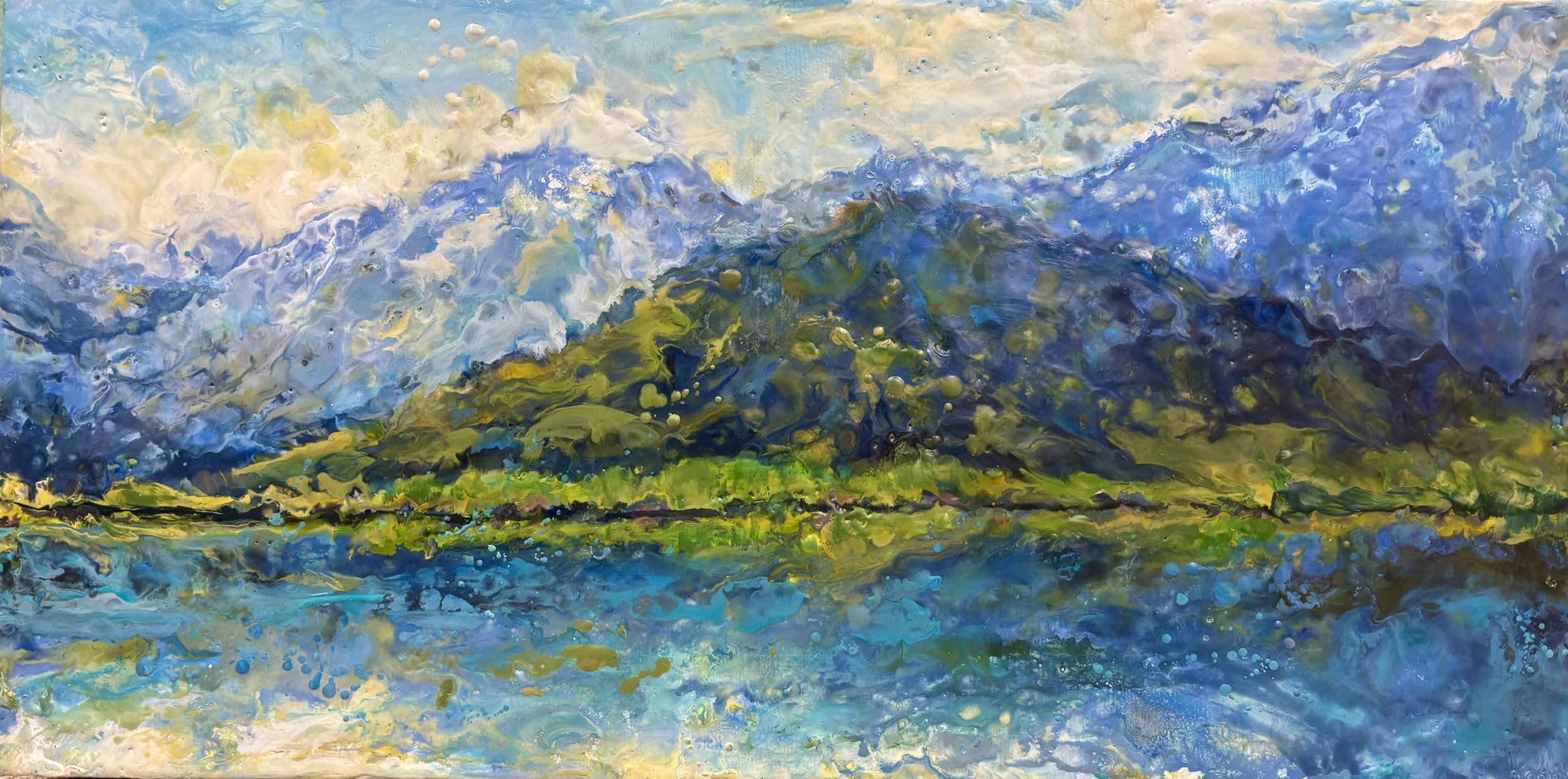 Reflecting at Forget-Me-Not Pond