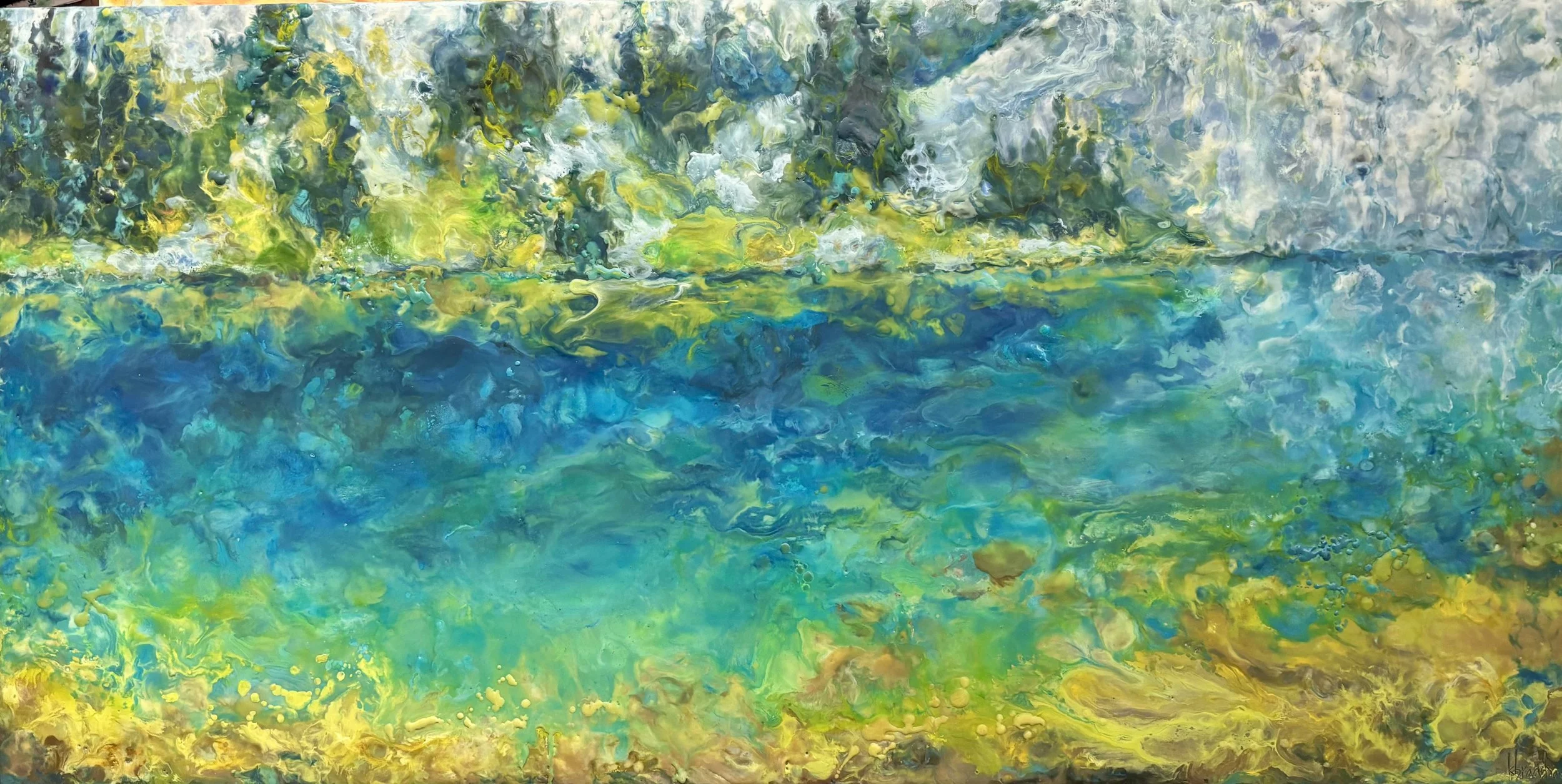 Lost in the Blue (Oesa Lake)