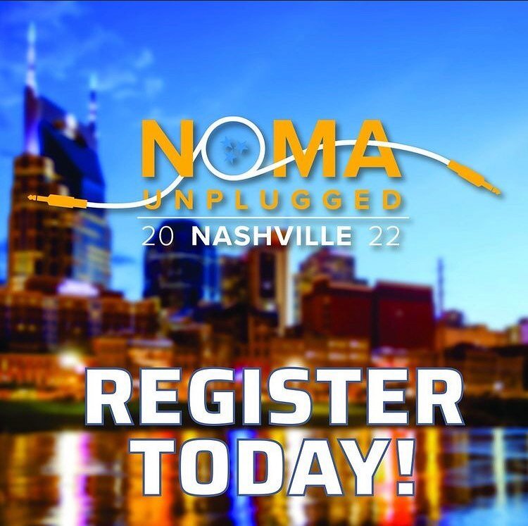 EARLY REGISTRATION ENDS THIS WEEK‼️ 

You can save up to $100 with your NOMA membership during early bird registration. Be sure to register for our fully in-person conference held in Nashville, October 26-30. Unplug and reconnect with your NOMA famil