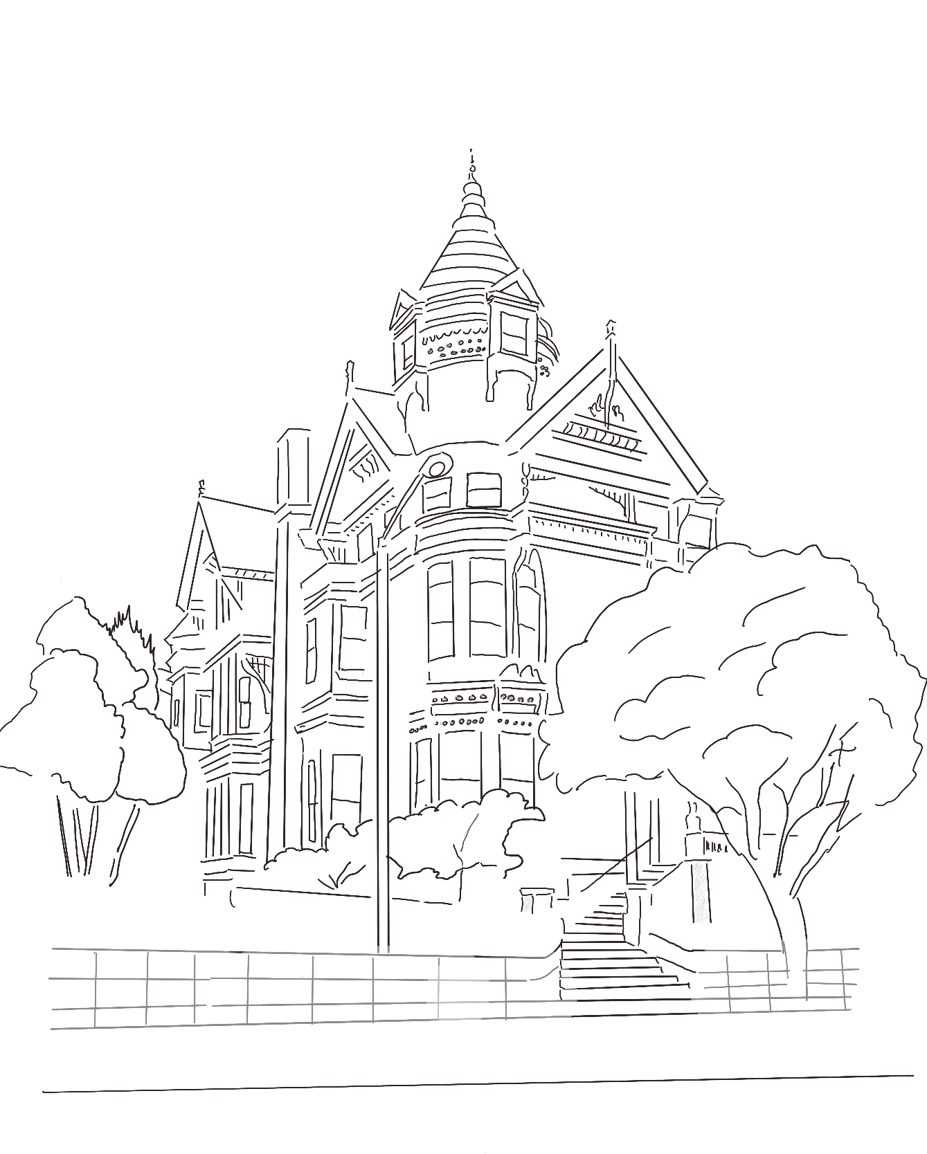 I'm walking towards you, sketch 