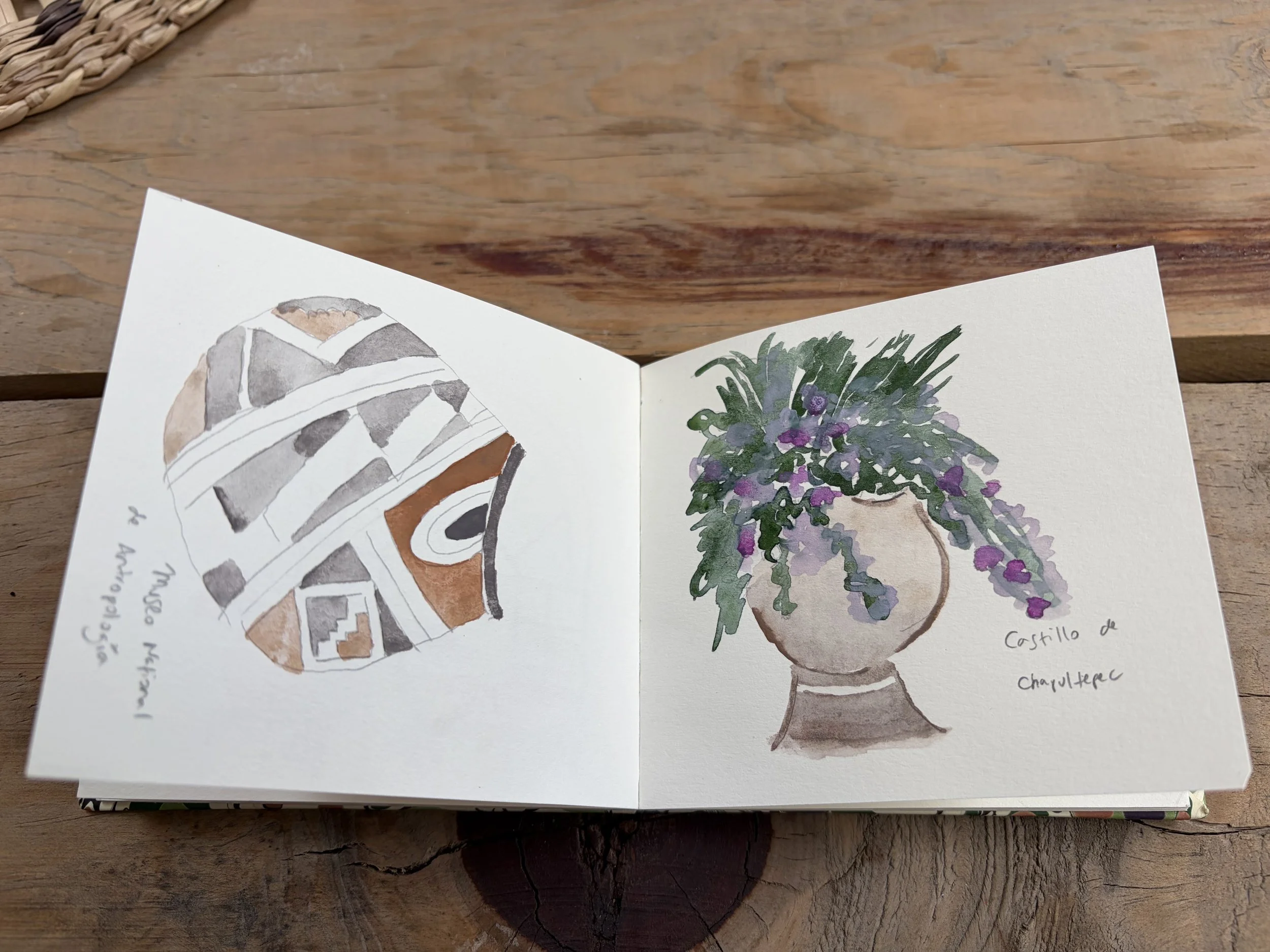 CDMX Agosto 2026, Sketchbook