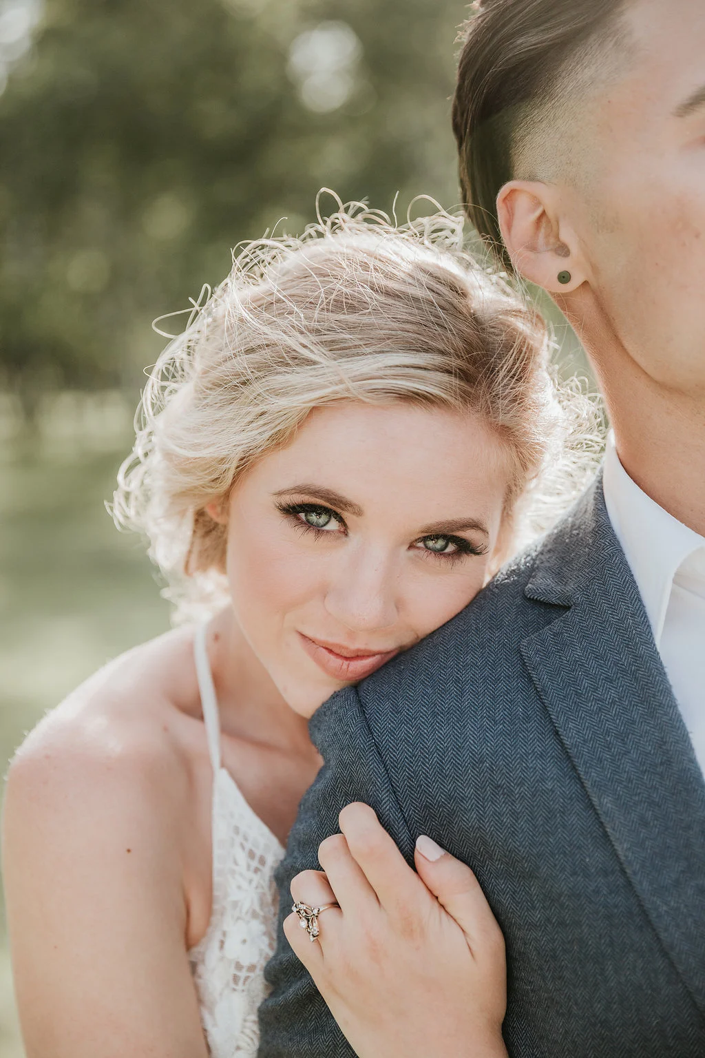 Intimate Farmyard Wedding Inspiration // Eclectic and Vintage Elopement Dripping With Jewel-Toned Decor - Bronte Bride