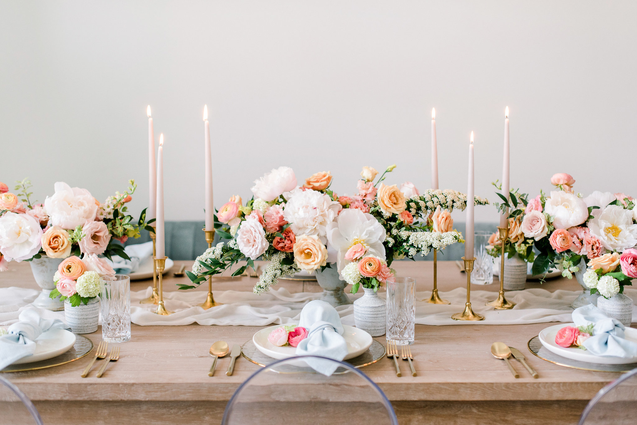 This Stunning Shoot Combines Fine Art Inspiration and Colourful Florals in the Most Beautiful Way - on the Bronte Bride Blog