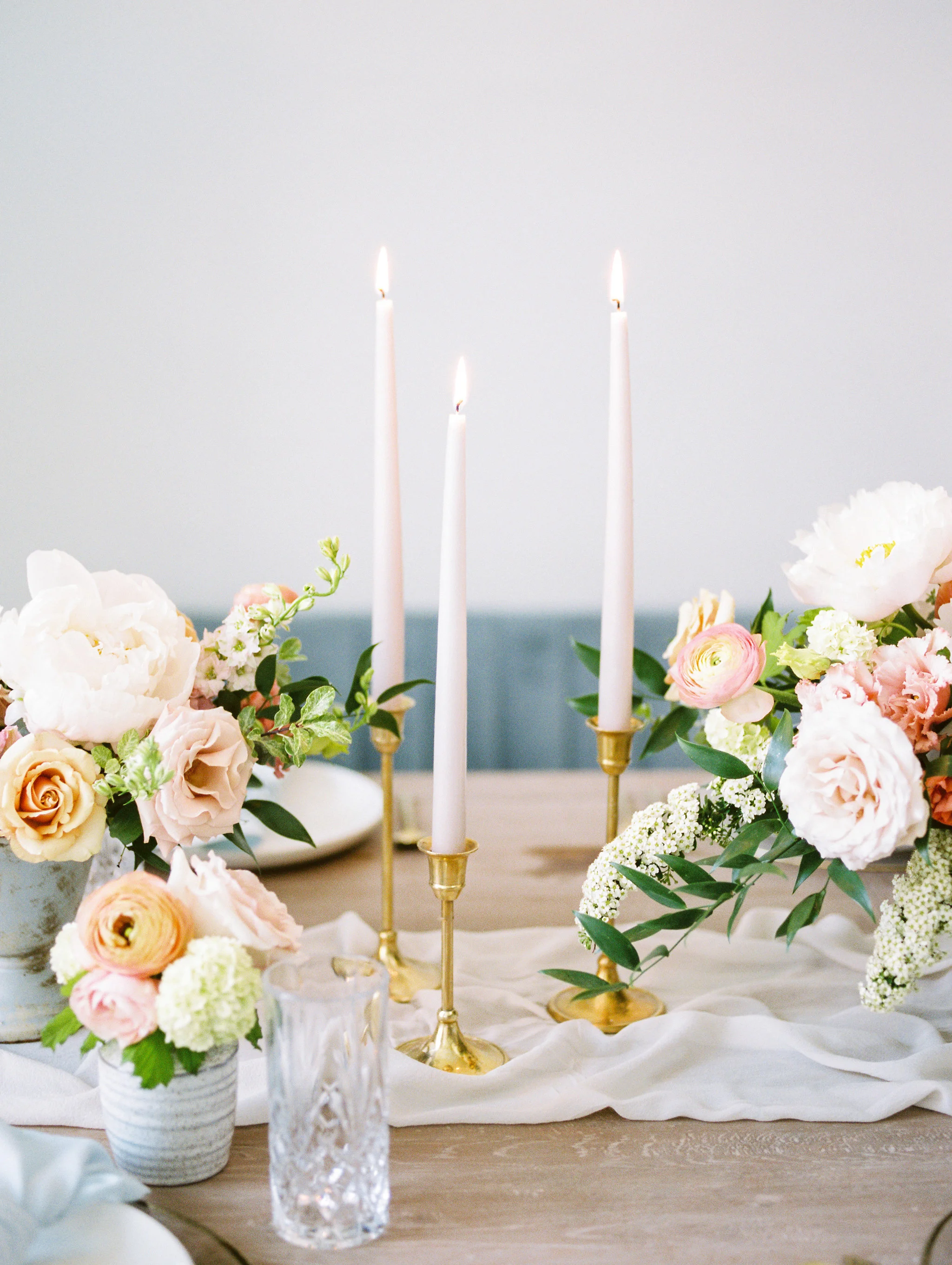 This Stunning Shoot Combines Fine Art Inspiration and Colourful Florals in the Most Beautiful Way - on the Bronte Bride Blog