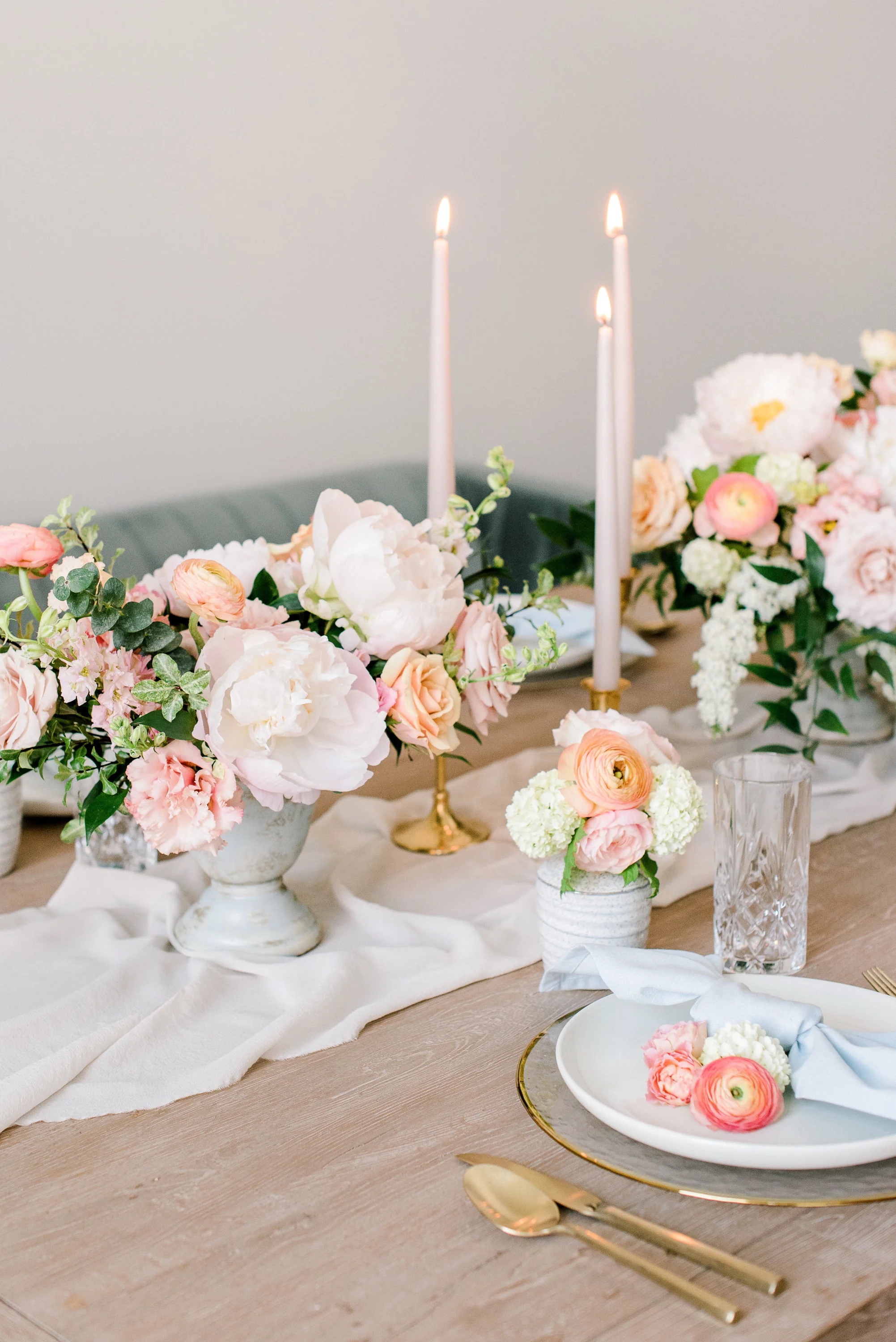 This Stunning Shoot Combines Fine Art Inspiration and Colourful Florals in the Most Beautiful Way - on the Bronte Bride Blog