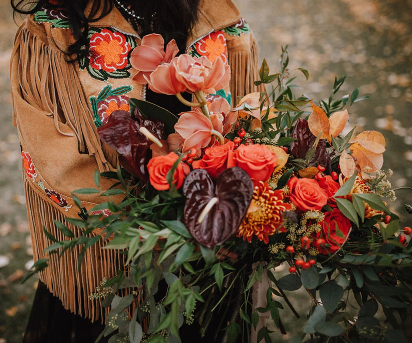 Bridal Bouquet Inspiration for Fall: 15 of the Prettiest Bouquets We've Seen This Autumn in Alberta and the Rockies