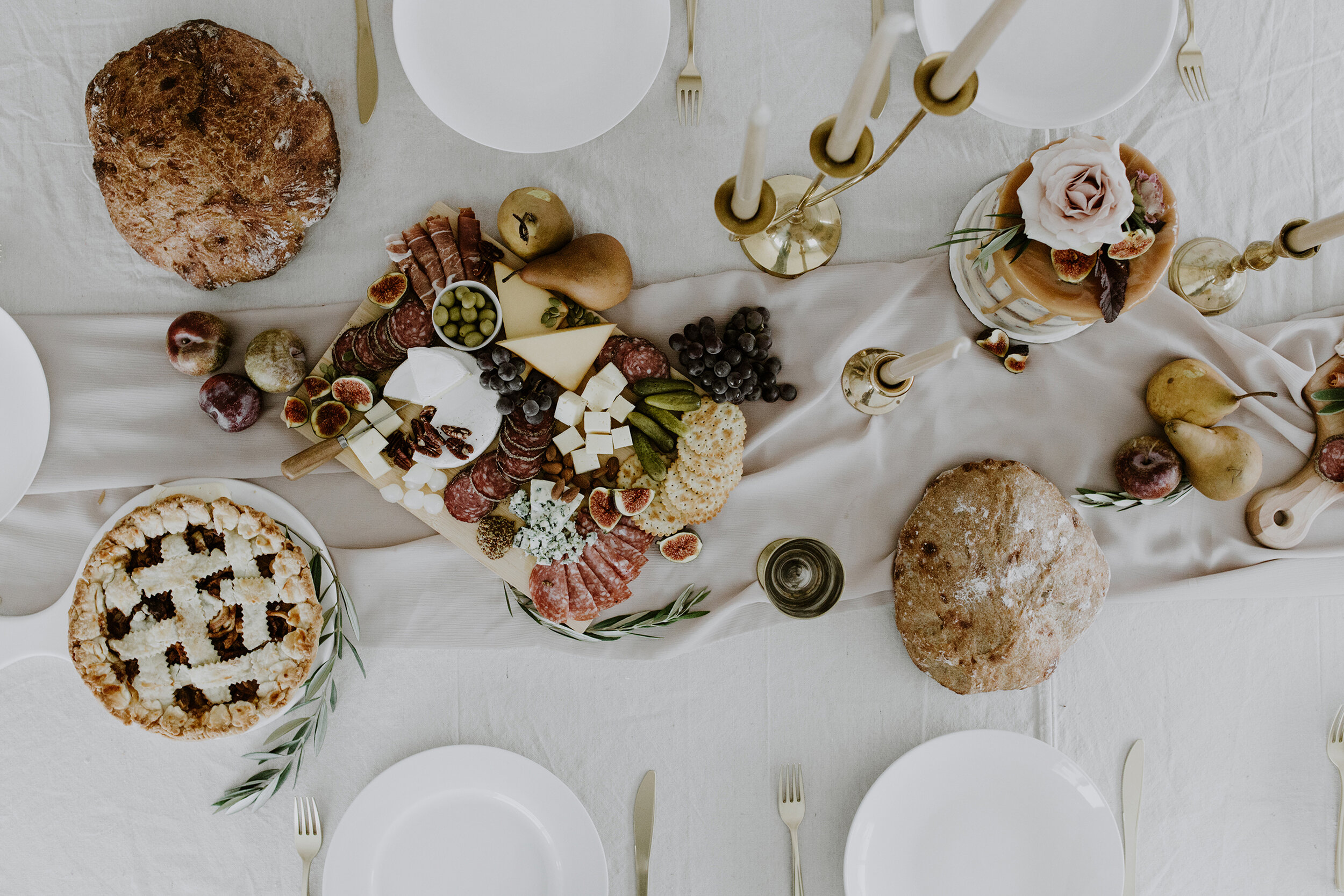 Old-World Romantic Styling Meets Warm Family-Style Gathering // Inspiration Shoot at Spruce Meadows