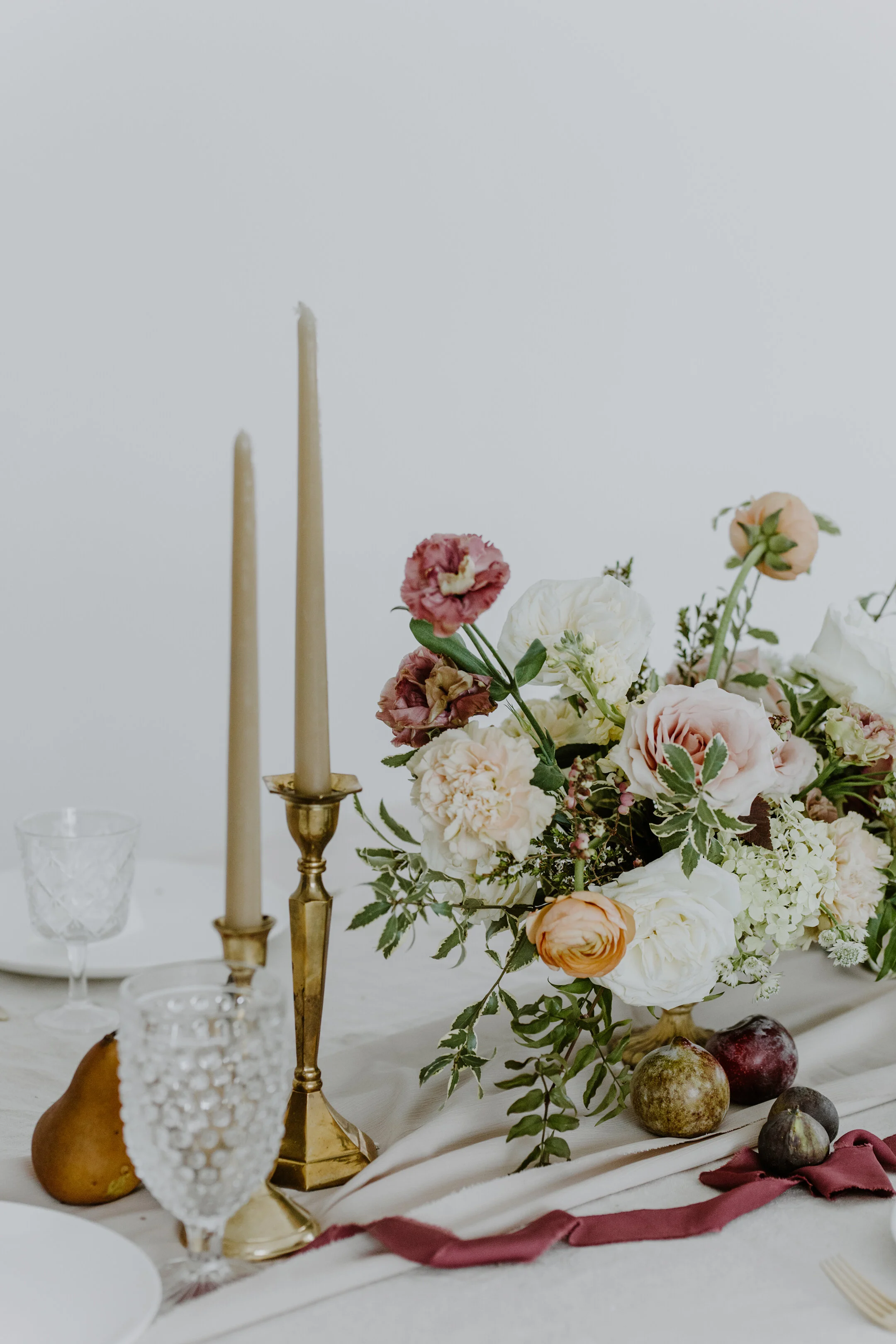 Old-World Romantic Styling Meets Warm Family-Style Gathering // Inspiration Shoot at Spruce Meadows