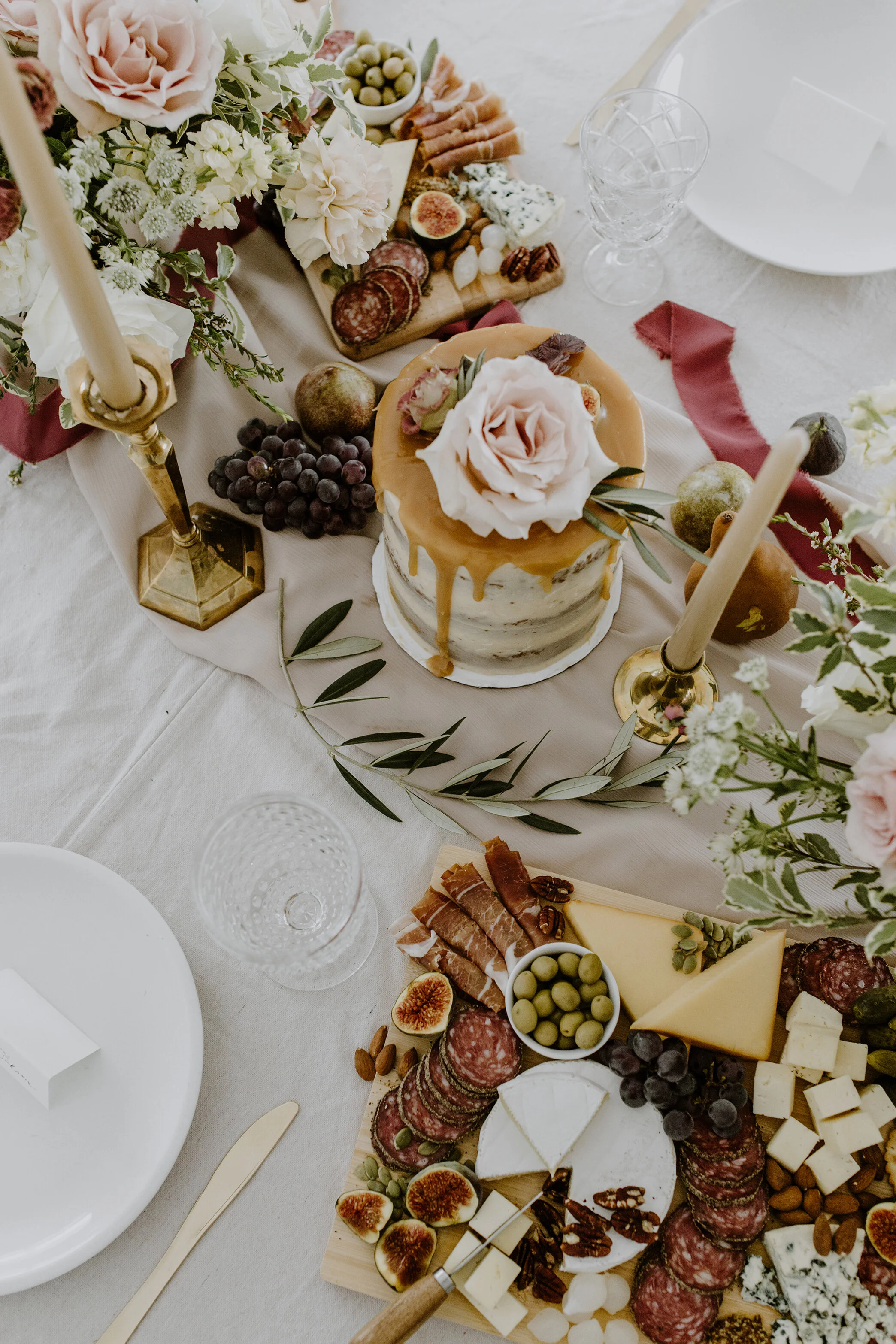 Old-World Romantic Styling Meets Warm Family-Style Gathering // Inspiration Shoot at Spruce Meadows