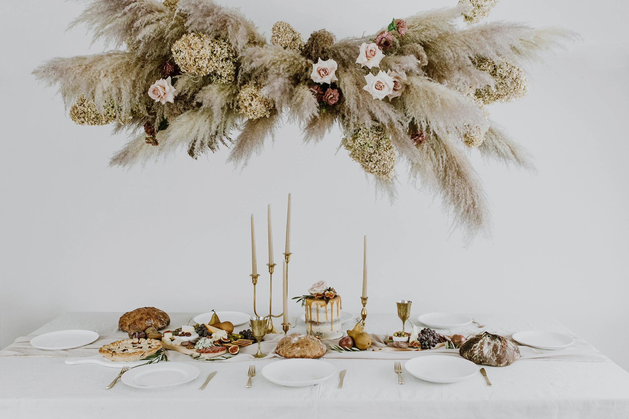 Old-World Romantic Styling Meets Warm Family-Style Gathering // Inspiration Shoot at Spruce Meadows
