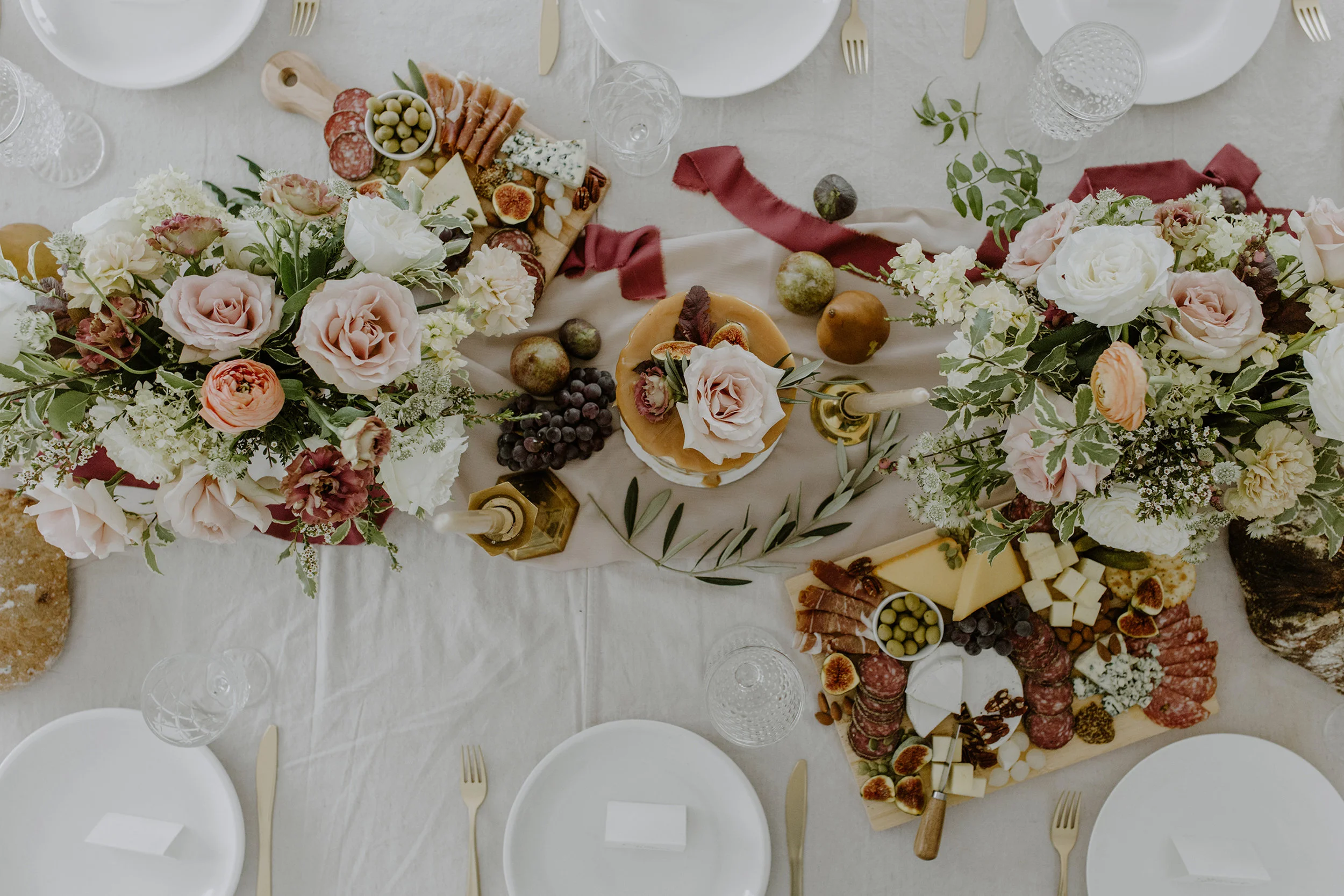 Old-World Romantic Styling Meets Warm Family-Style Gathering // Inspiration Shoot at Spruce Meadows