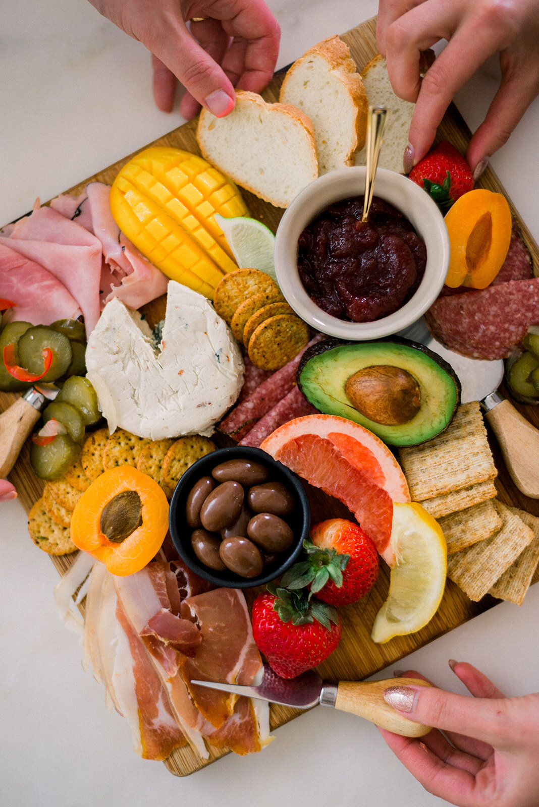 8 Staple Ingredients For The Perfect Charcuterie Board - on the Bronte Bride Blog