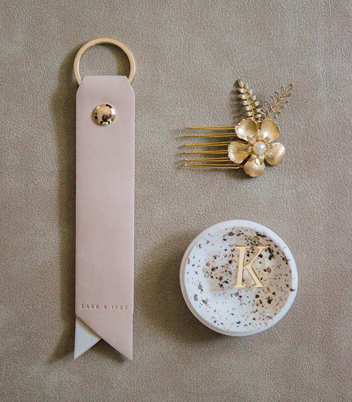 5 Ways To Use Lark & Ives' Monogram Pins in Your Wedding - on the Bronte Bride Blog