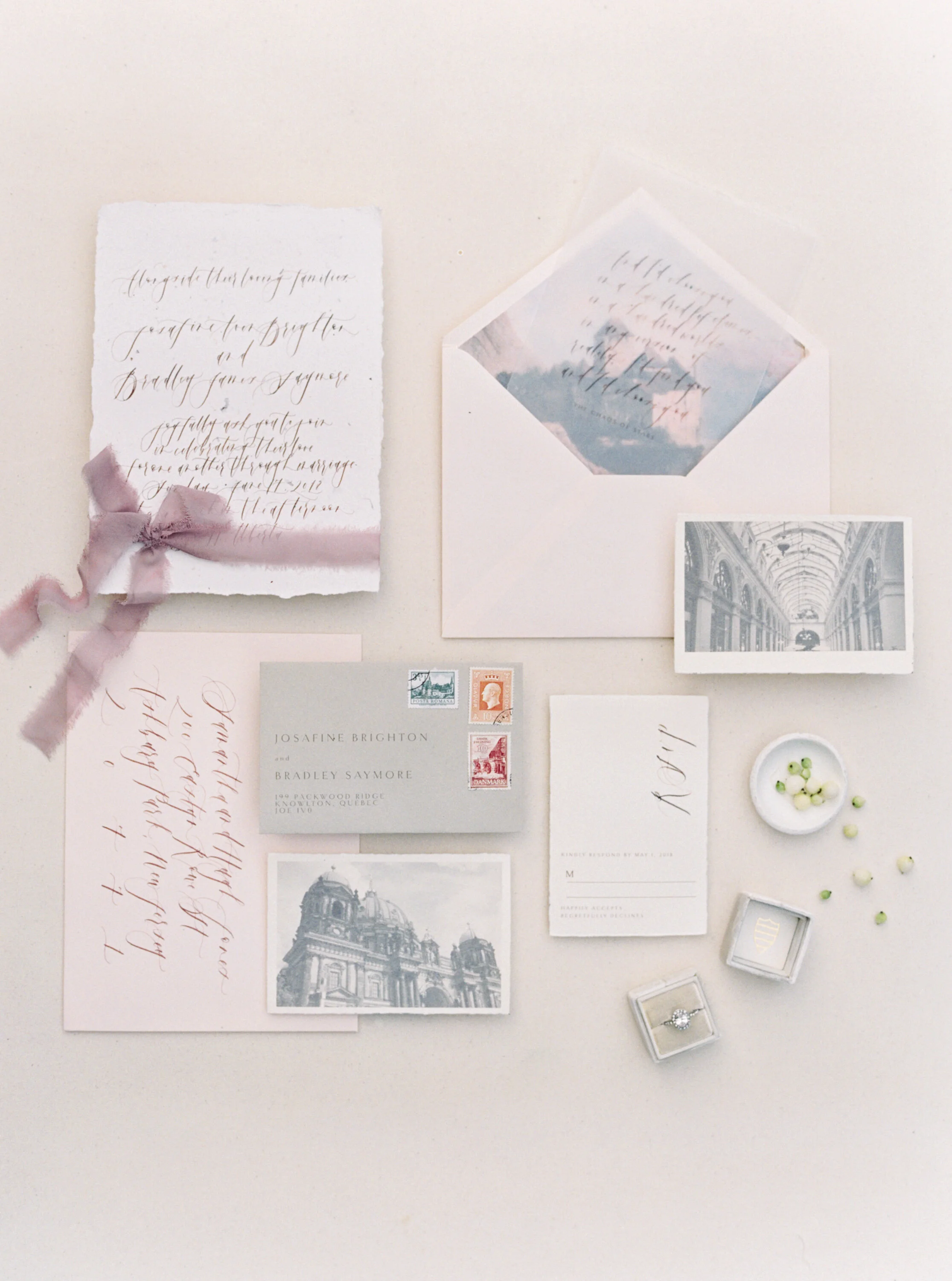 Blushing Banff Bridal Inspiration in the Rockies / Wedding Inspiration on the Bronte Bride Blog