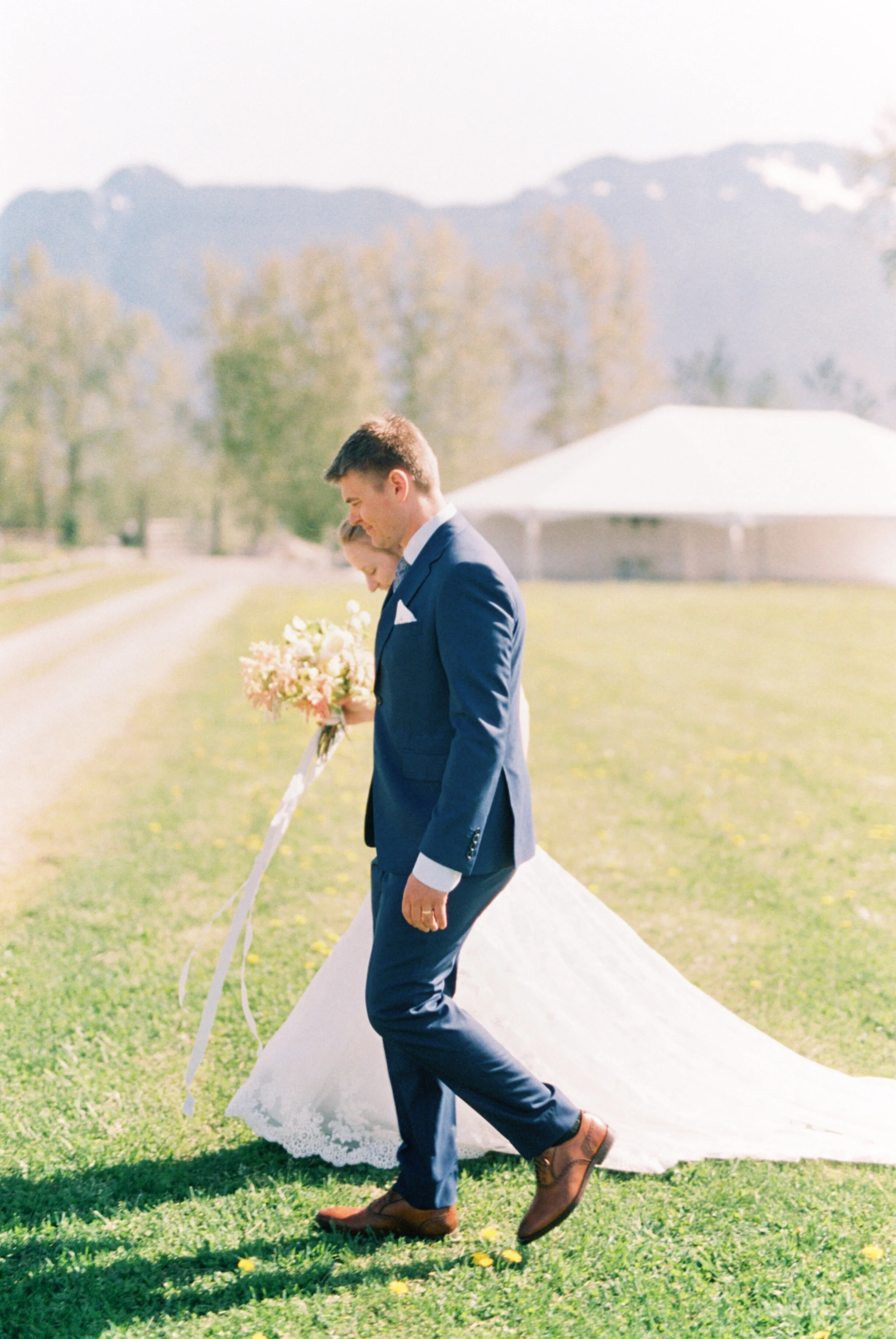 Stunning Elopement Featuring Waterfall Kisses & Helicopter Adventures // Kathryn and Richard - on the Bronte Bride Blog