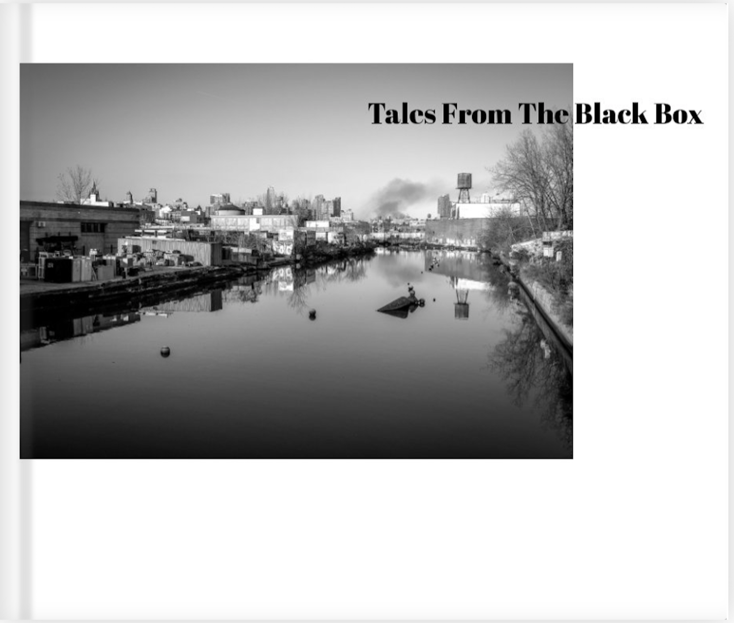 Tales From The Black Box Photo Book Available