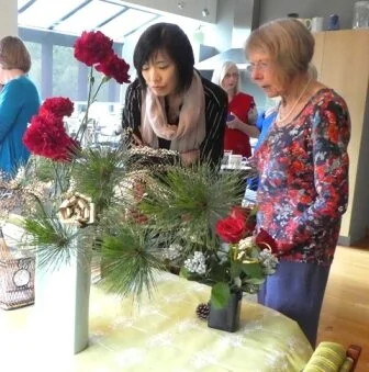 Mid Winter Celebration using pine