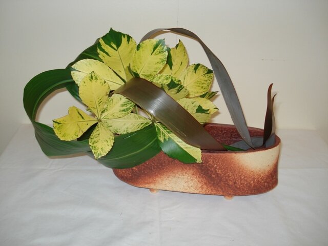 A leaves only arrangement