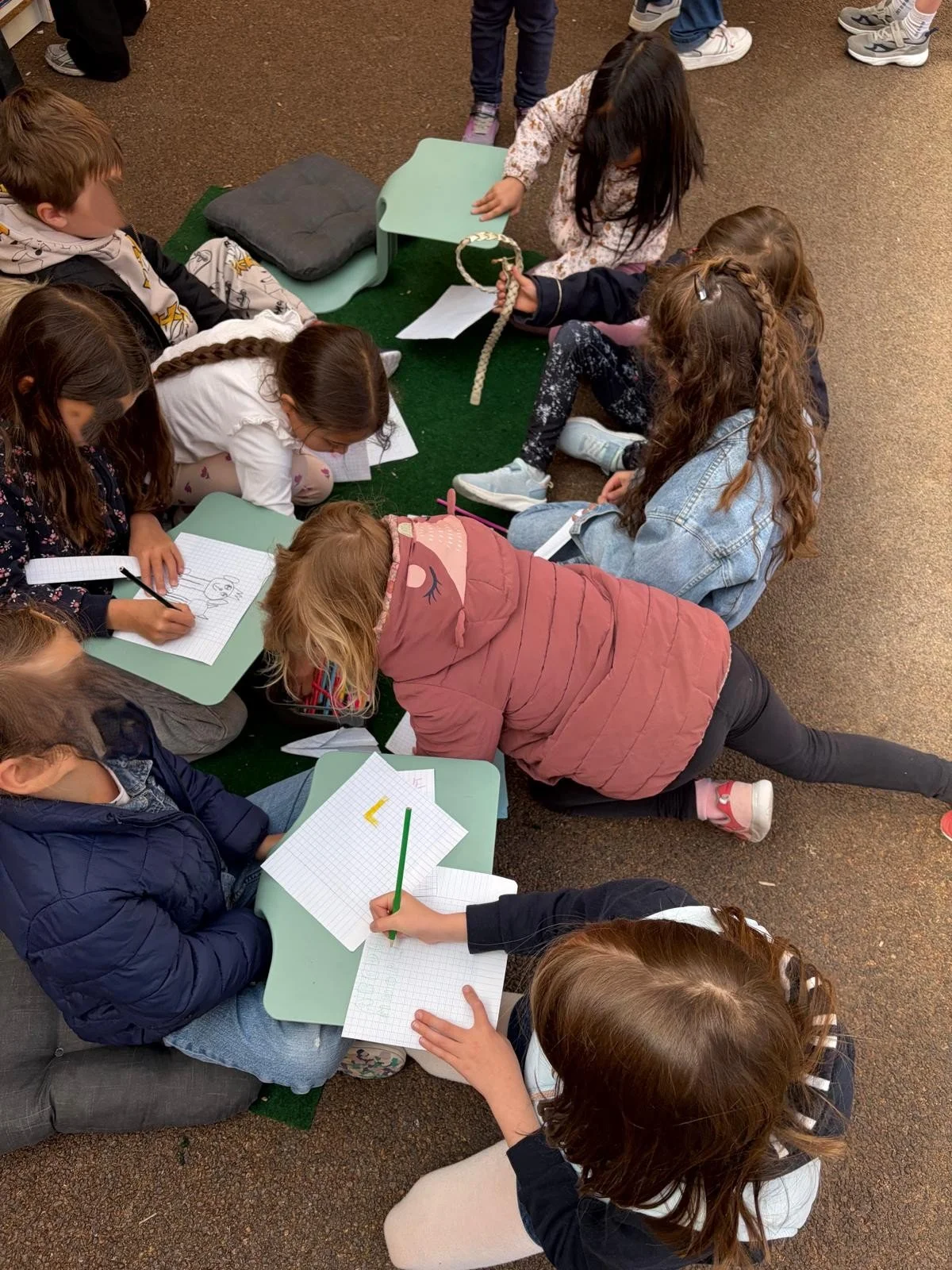 Des nouveautés dans la cour