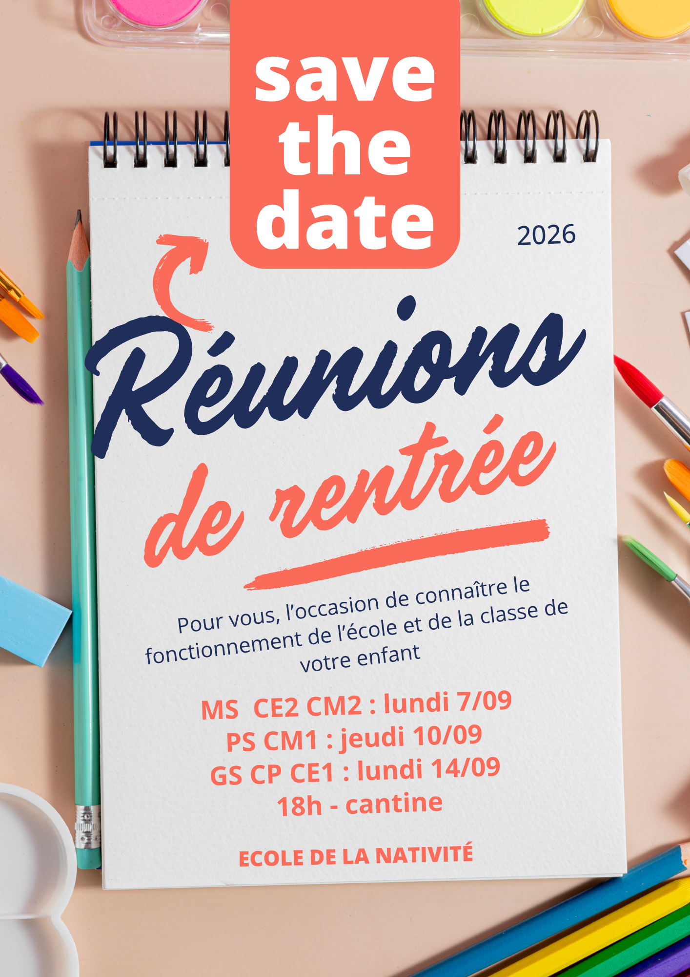 Réunions de classe