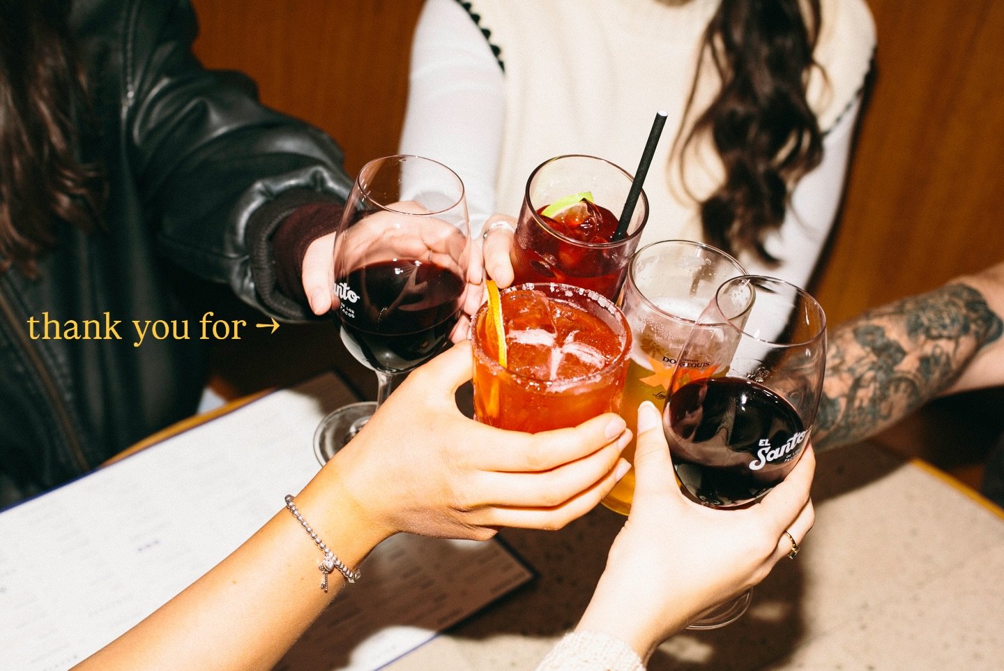 Thanks for all your love and support throughout the year! 
We love you! 😎