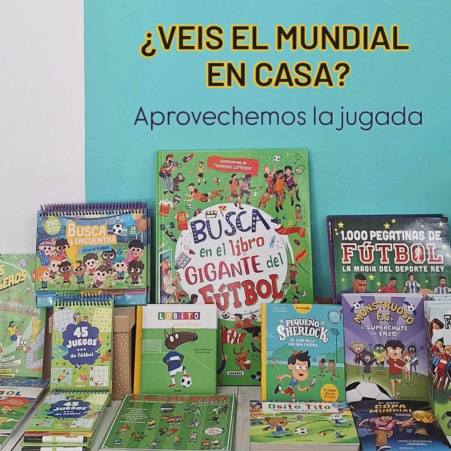 ​&iquest;El Mundial en casa? 🏆⚽ 
Aprovechemos la jugada 🤭

​Seamos sinceras...no hace falta ser la persona m&aacute;s futbolera del mundo para darse cuenta de que estos d&iacute;as el f&uacute;tbol, en muchos hogares, lo inunda todo. 
​Y aqu&iacute