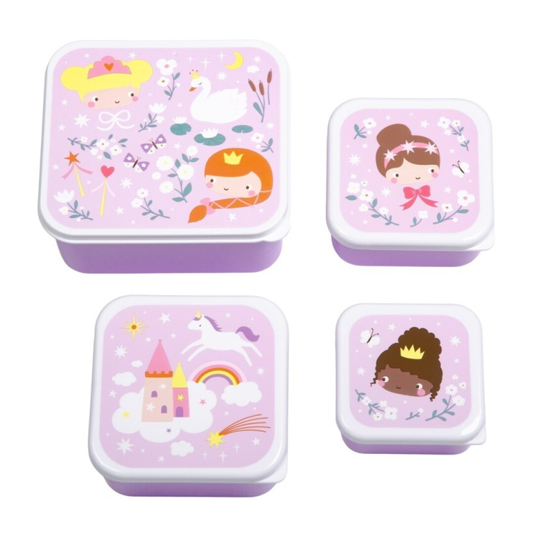 Set de Loncheras Infantiles - Fantasía de Princesas