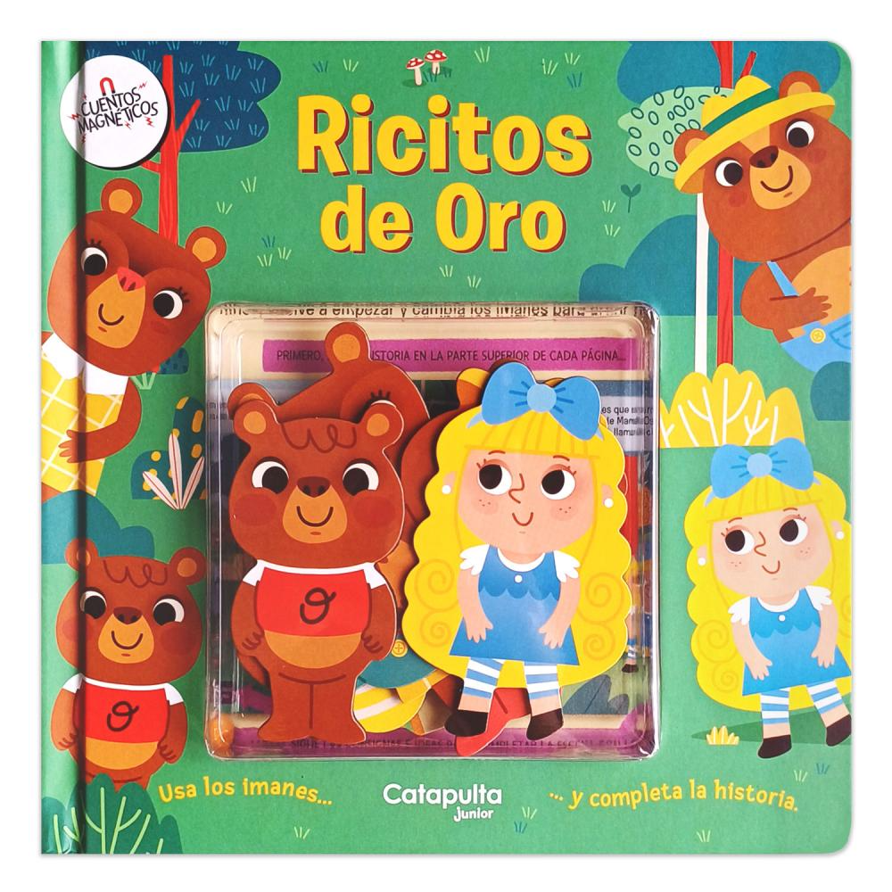Libro Interactivo 'Ricitos de Oro' con Personajes Magnéticos