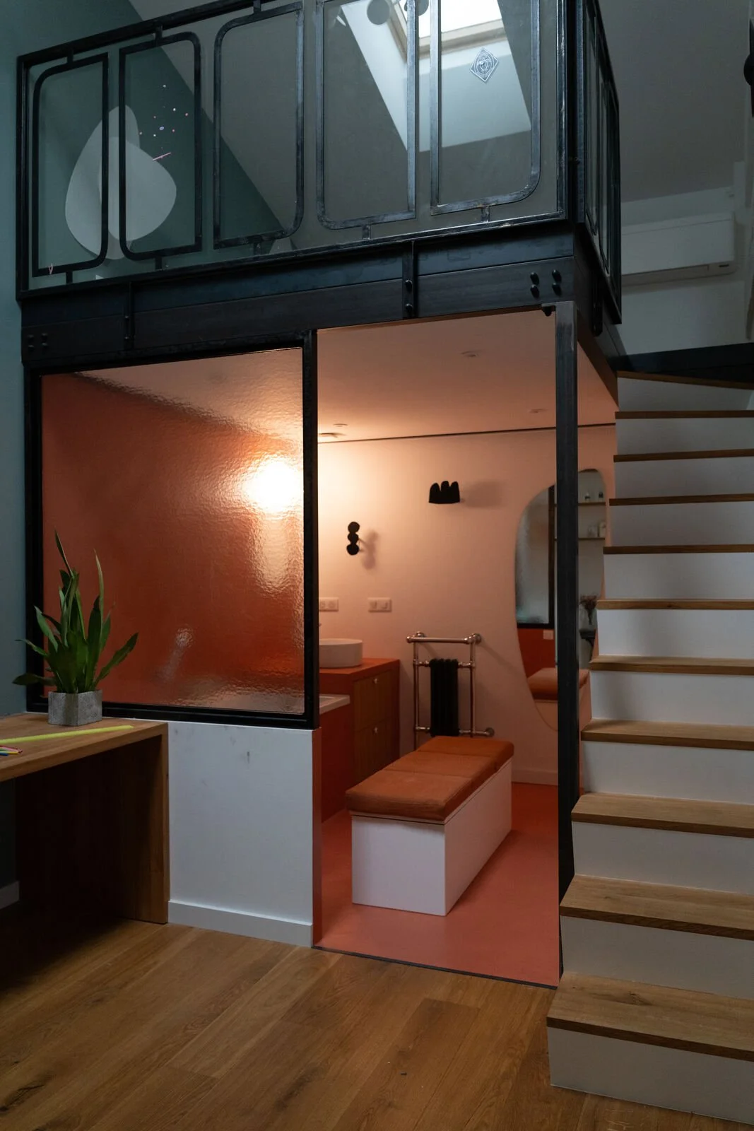 Chambre d’enfant en mezzanine, Bordeaux Chartrons