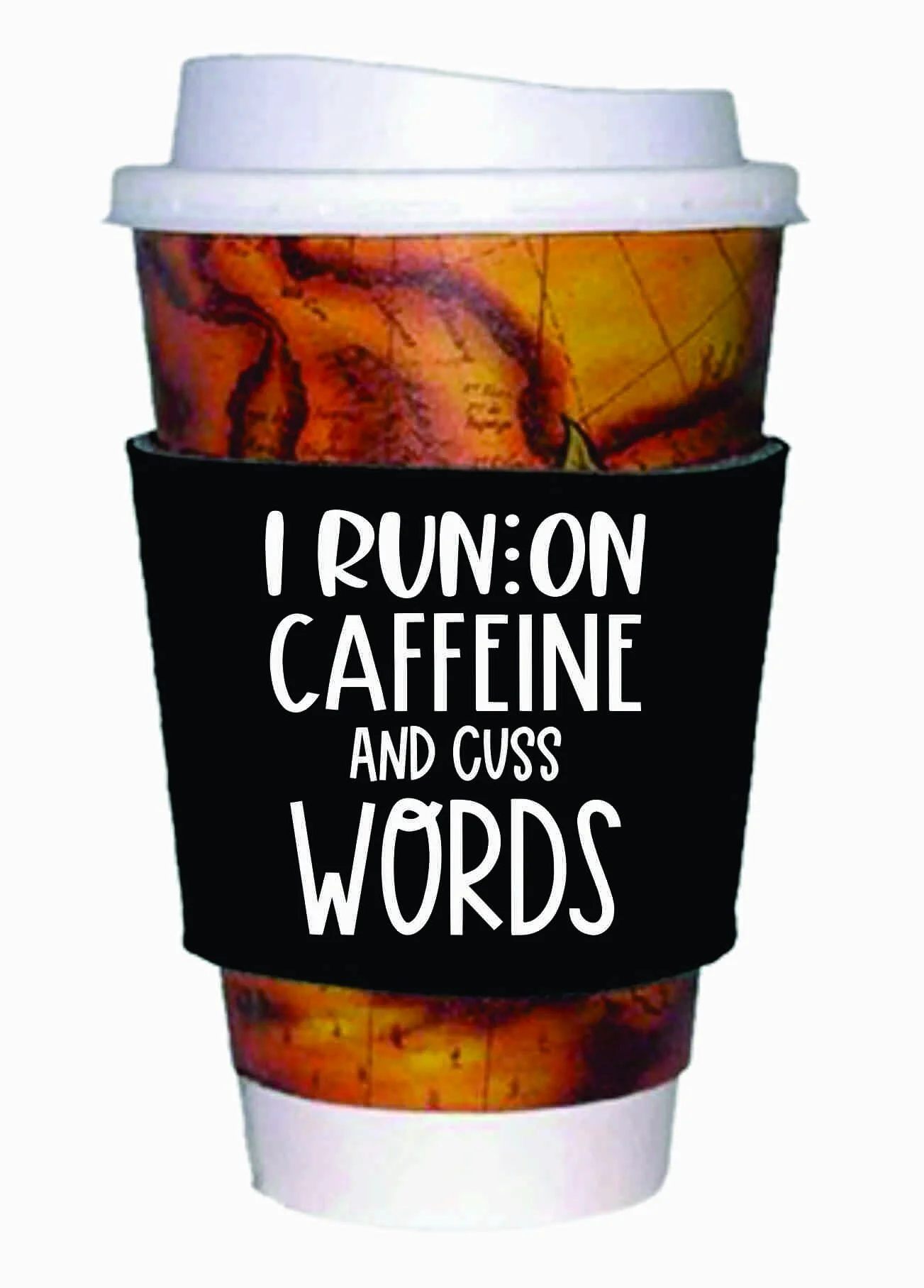 i run on caffeine and cuss words blk wrap.jpg