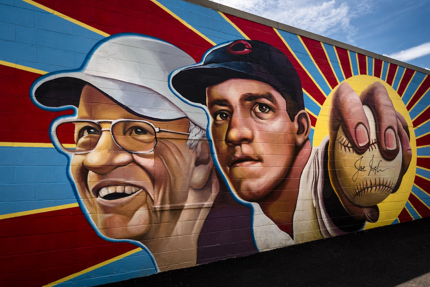 Urban Mural Photography, Baseball Photography, Joe Nuxhall Photography