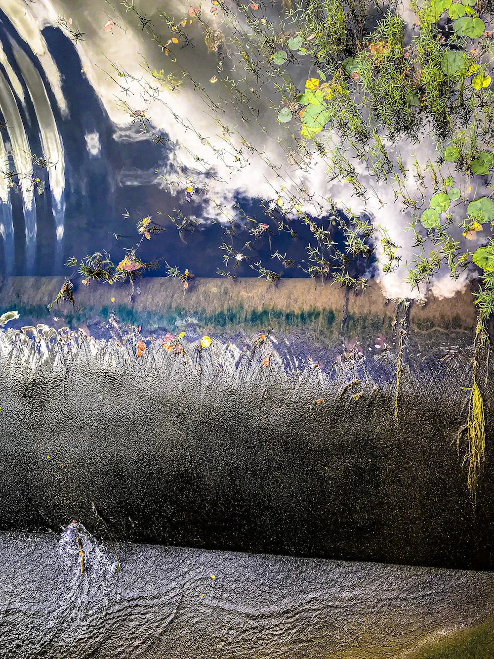 Spillway Photograph, Clouds Photograph