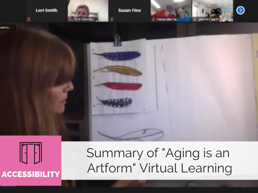 Aging is an Art Form