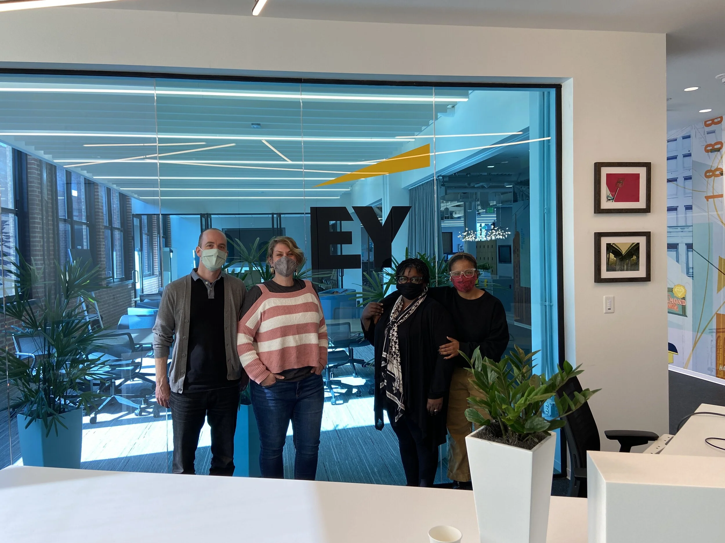 Ernst &amp; Young LLP works with local curation team to celebrate artists of color in new East End office space