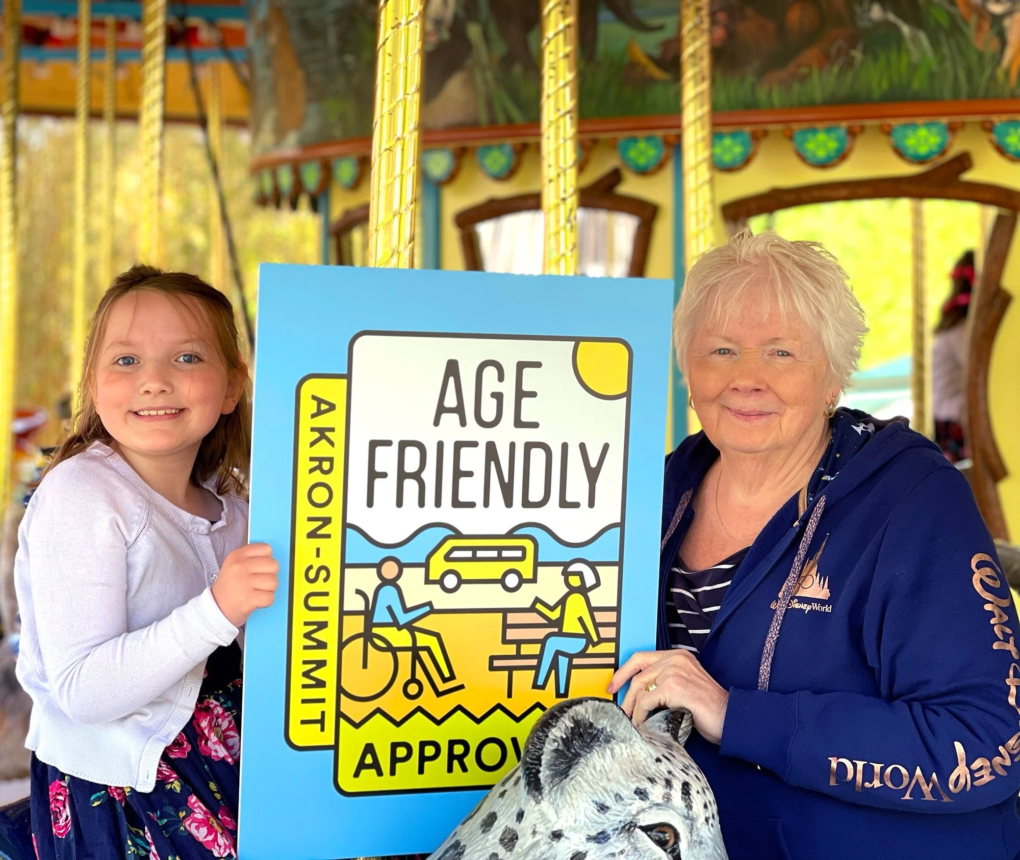 Akron Zoo Receives Age-Friendly Seal of Approval