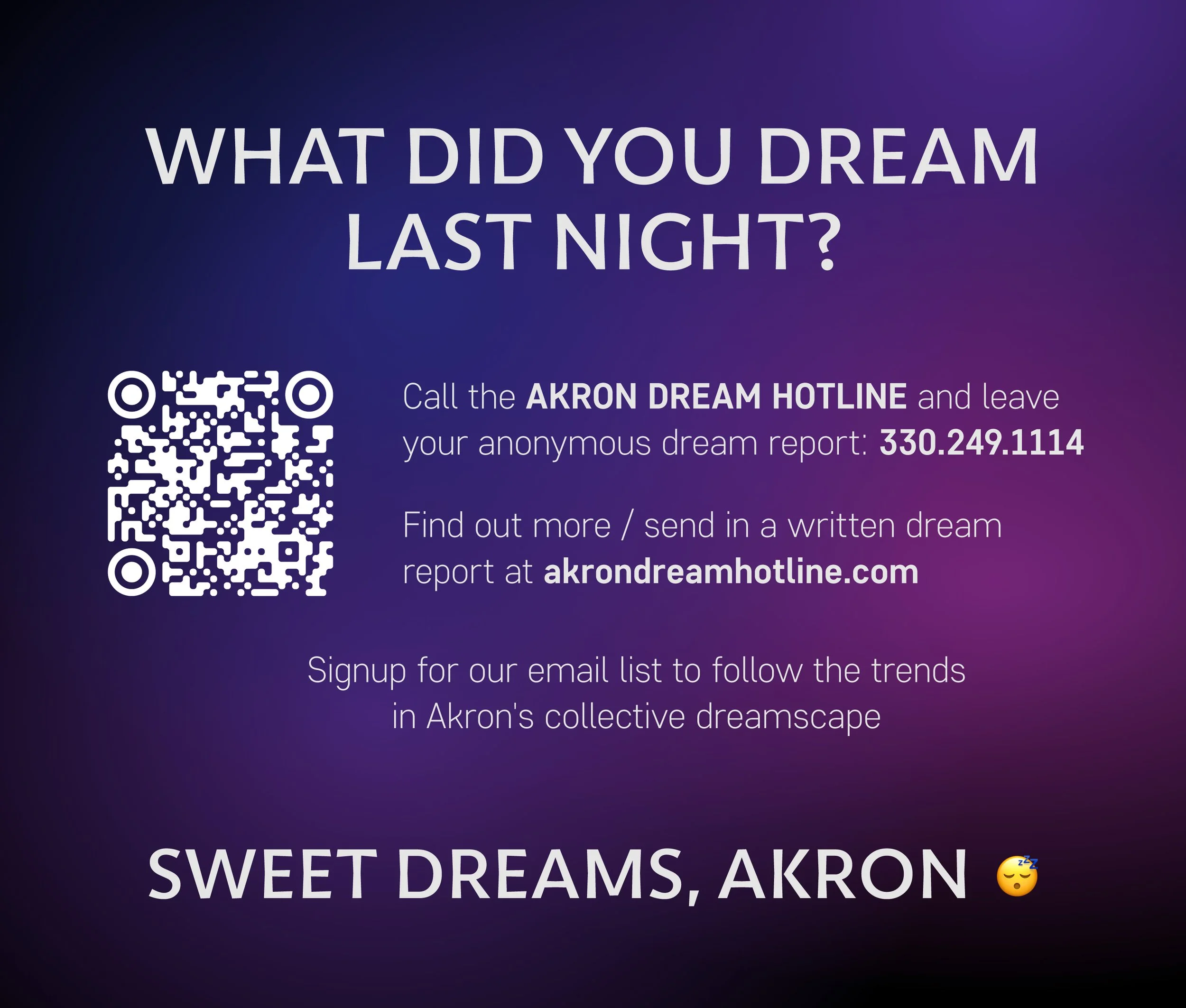 Akron Dream Hotline