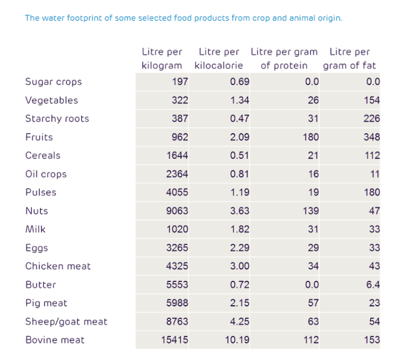 Water & Food — The Conscious Challenge